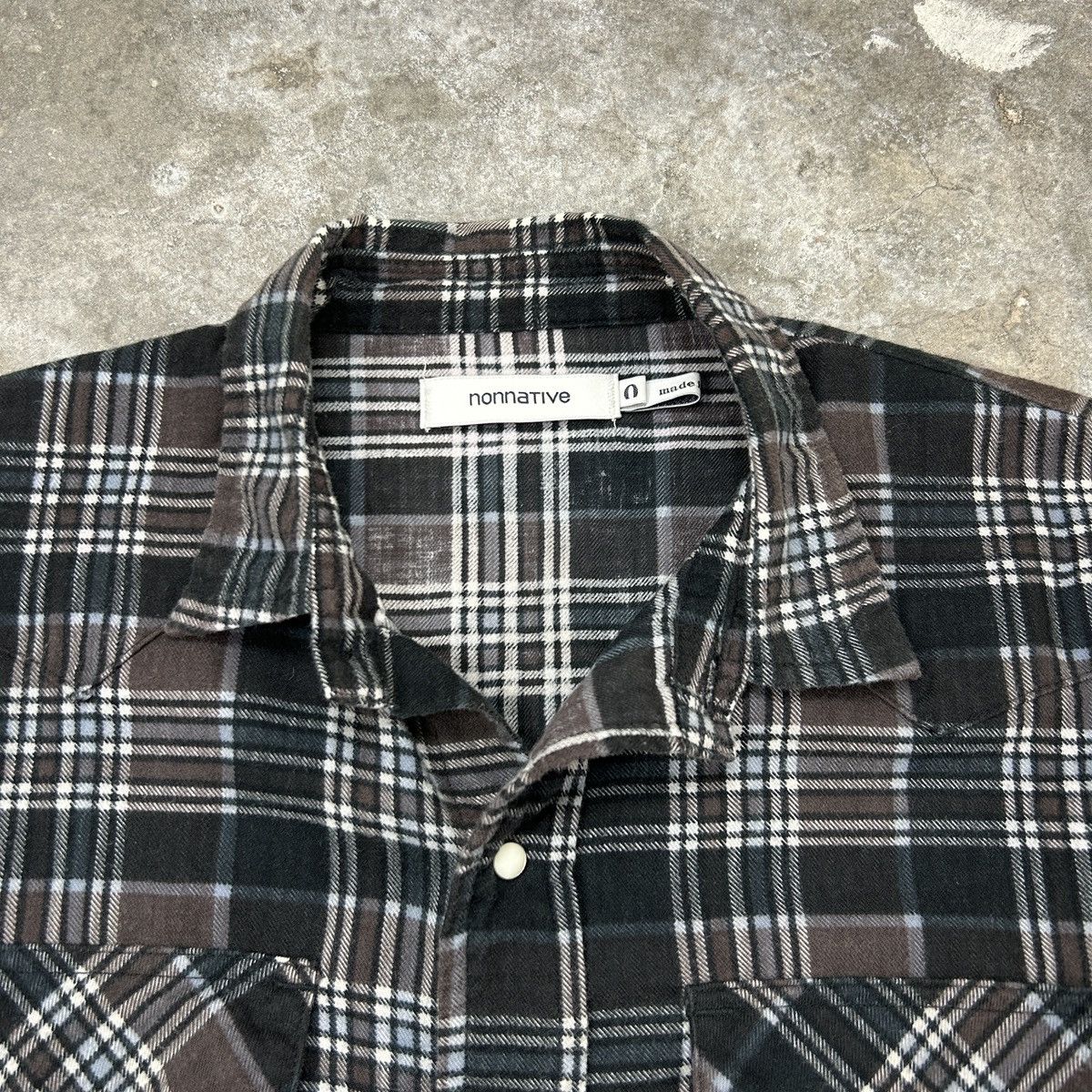 Japanese Brand × Nonnative Nonnative - Pearl Button Western Shirt Size US S / EU 44-46 / 1 - 4 Thumbnail