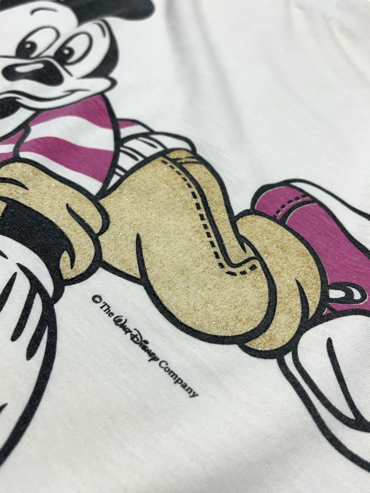 Disney × Mickey Mouse × Vintage Vintage 90s Mickey Mouse Single Stitch T-shirt Size US XL / EU 56 / 4 - 4 Thumbnail