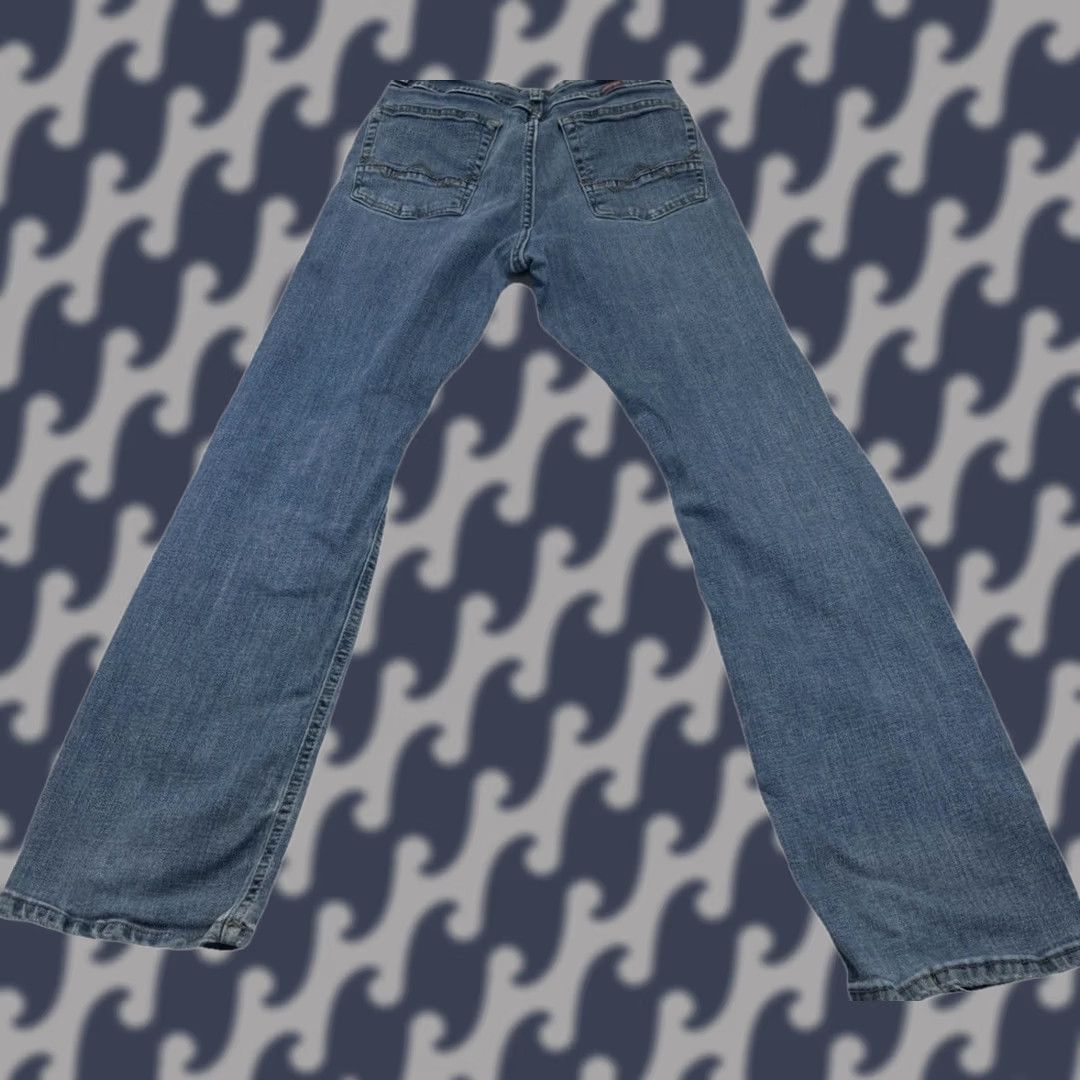 Wrangler Wrangler Jeans Bootcut Men 29x30 Medium Wash Stretch Cotton Denim Zip Button Regular 29 Waist 30 Inseam Blue Size US 29 - 1 Thumbnail