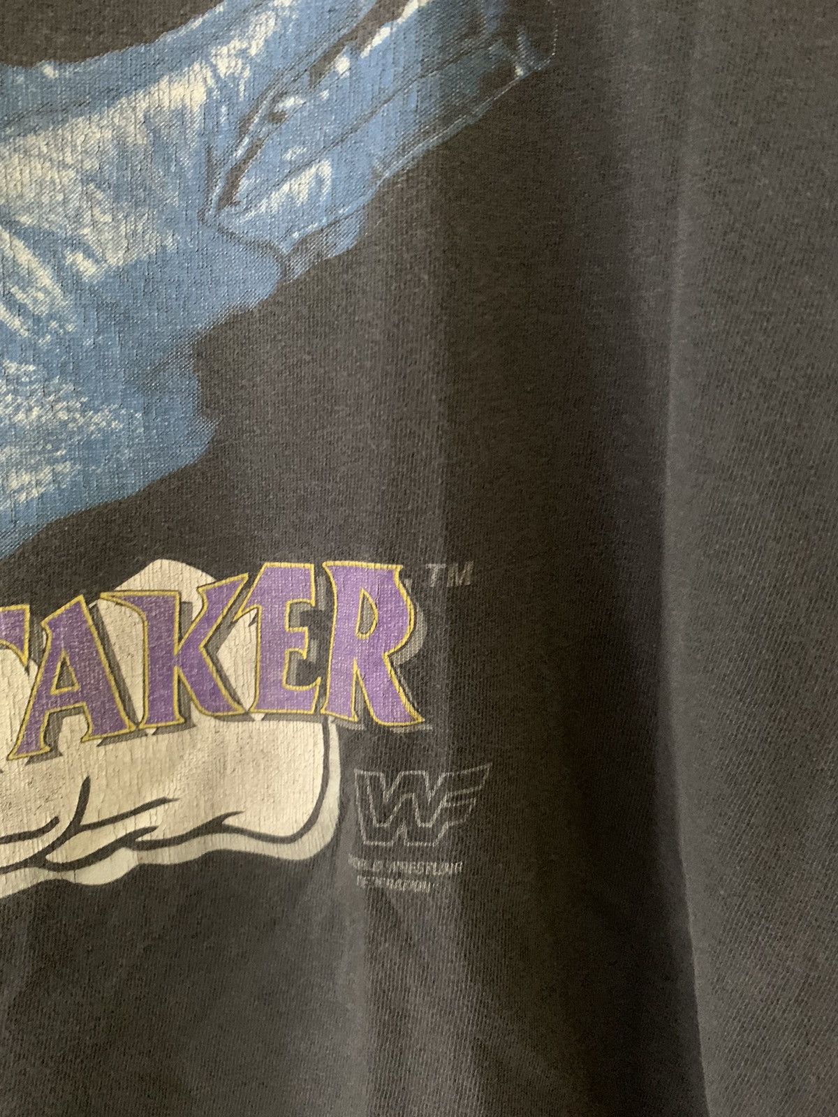 Vintage × WCW/nWo × WWF RARE ‼️ Vintage undertaker wwf with signature Size US L / EU 52-54 / 3 - 3 Thumbnail
