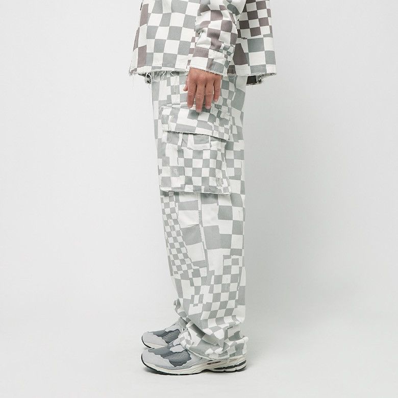 ERL ERL Gray Checkerboard Cargo Pants Size US 32 / EU 48 - 5 Thumbnail