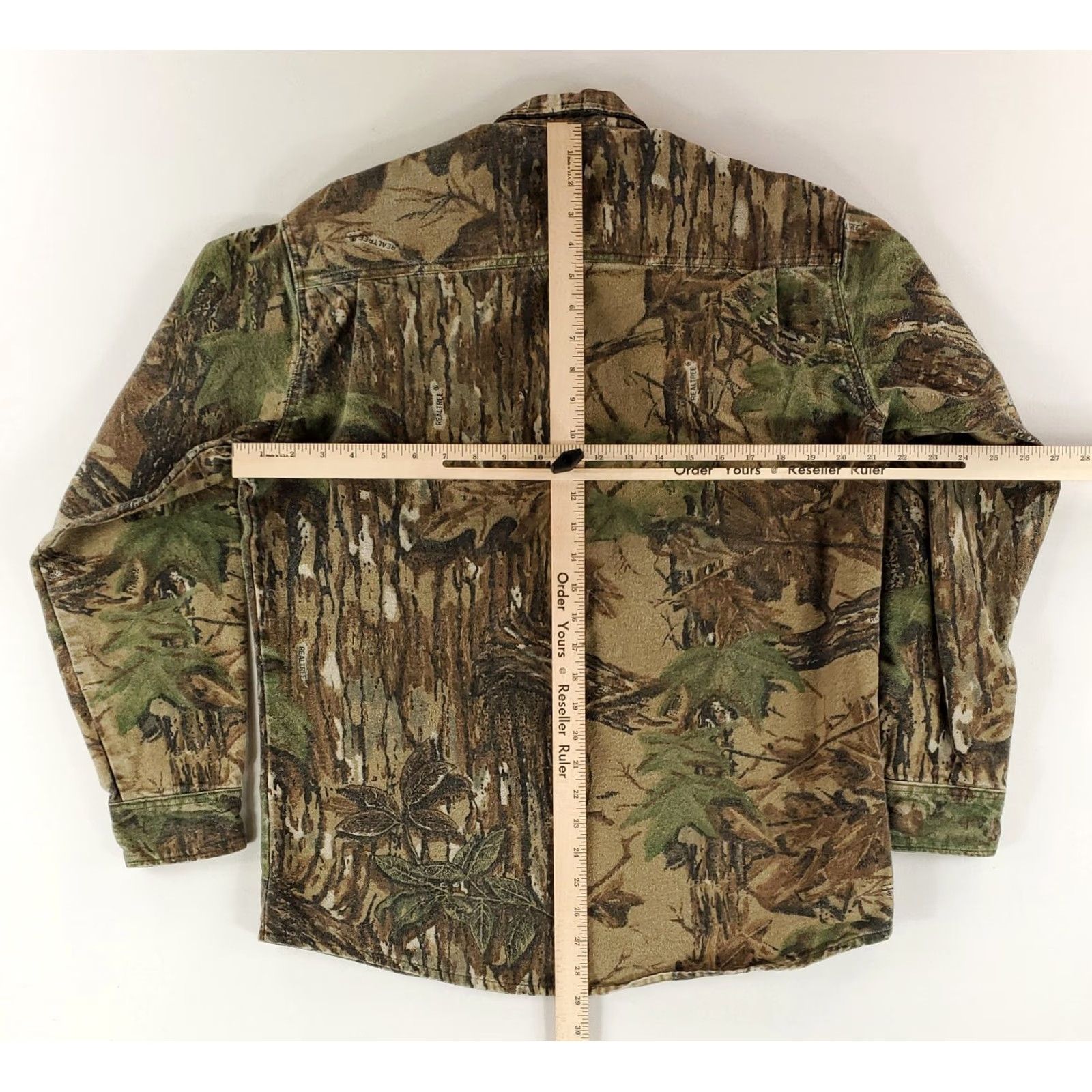Realtree Rattlers Shirt Realtree Camo VTG 90s Button Up Made USA Long Sleeve Mens M Size US M / EU 48-50 / 2 - 8 Thumbnail