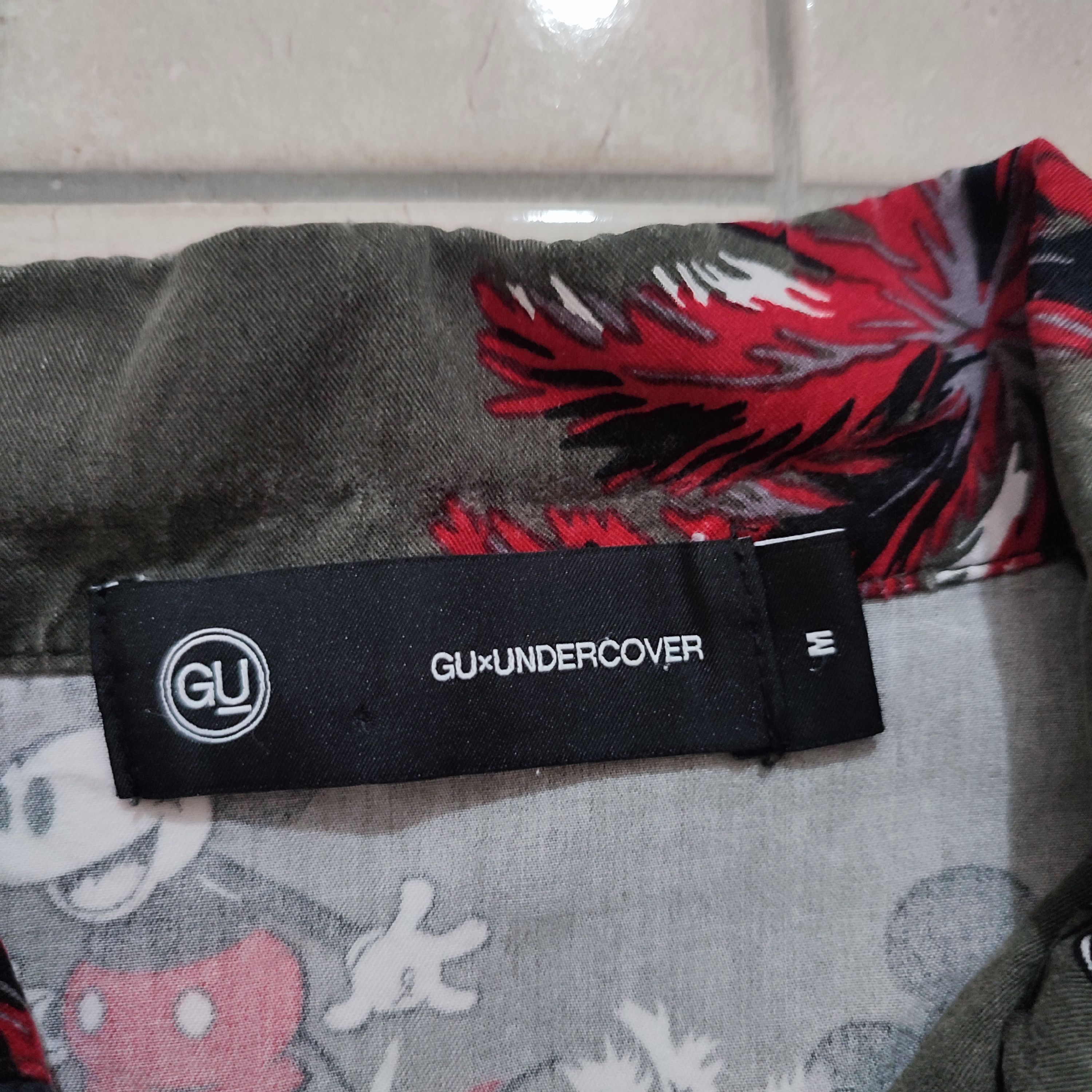 Designer × Jun Takahashi × Undercover 🔥STEALS🔥Very Rare Undercover Disney Hawaii Distress Shirt Size US S / EU 44-46 / 1 - 4 Thumbnail