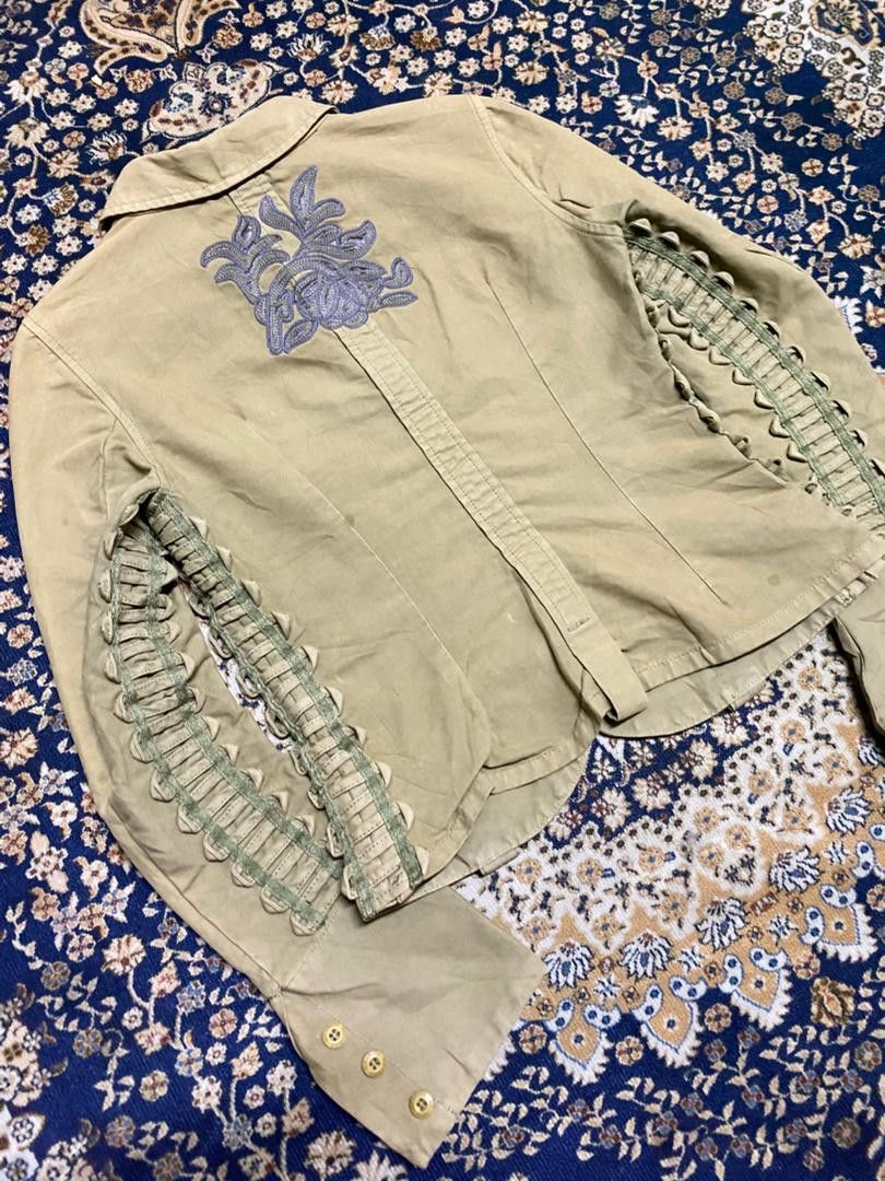 Parasuco Rare💥 Parasuco Cropper Denim legend Jacket Size S / US 4 / IT 40 - 6 Thumbnail