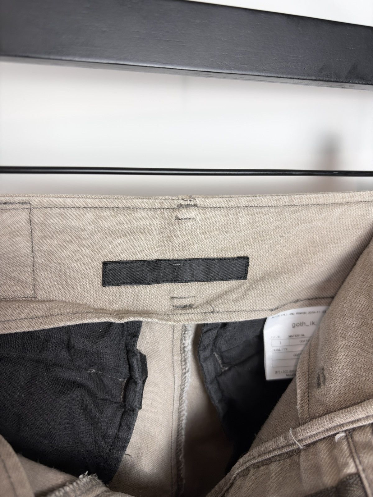 Julius FW10 Julius 7 Goth_Ik Gasmask Cargo Pocket Pants Size US 28 / EU 44 - 7 Thumbnail