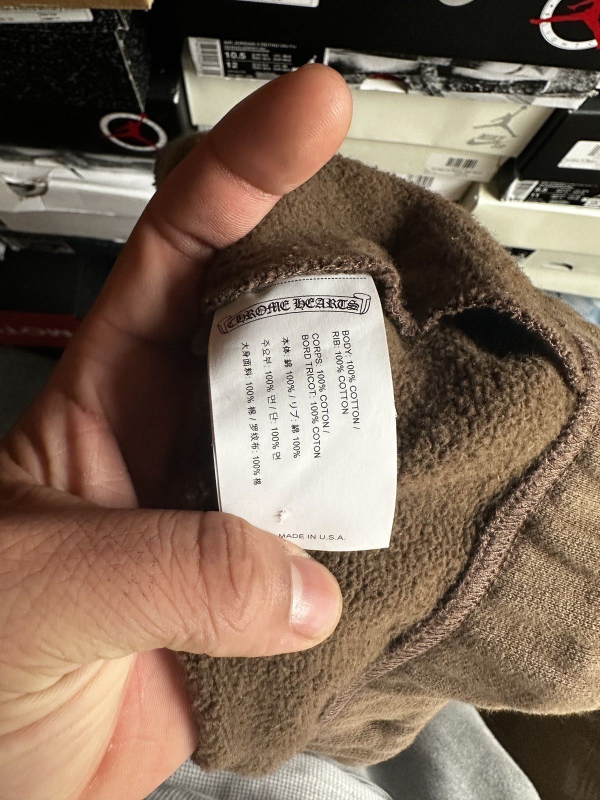 Chrome Hearts Chrome Hearts Slo Ride Brown Sweatpants Size Medium Size US 34 / EU 50 - 8 Thumbnail