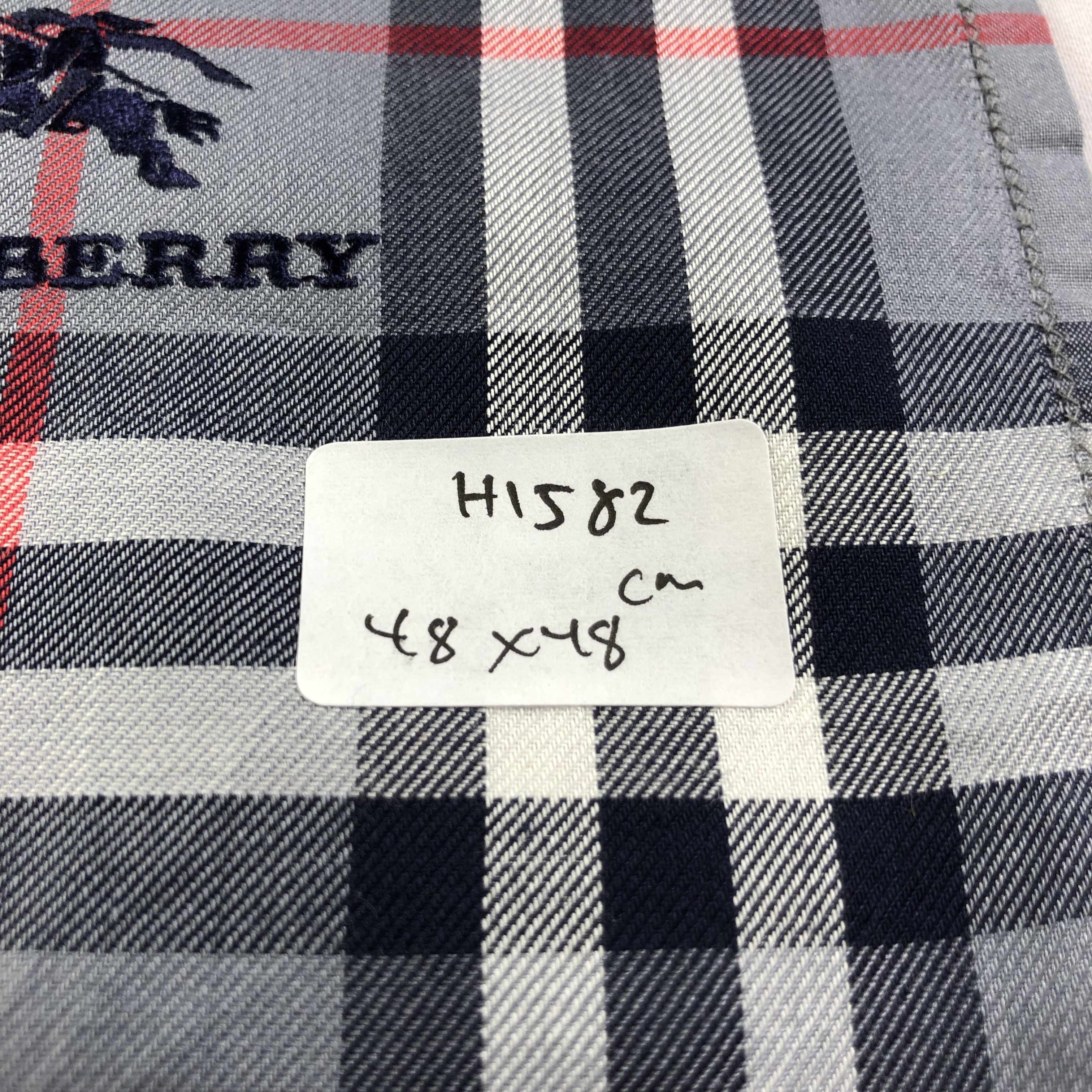 Burberry Burberry Handkerchief Neckerchief Bandana H1582 Size ONE SIZE - 6 Thumbnail