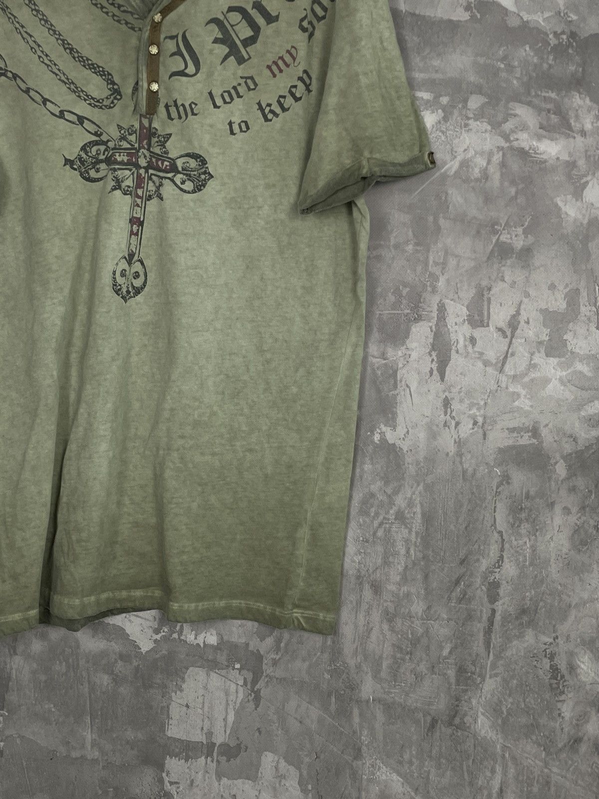 If Six Was Nine × Japanese Brand Vintage Military Vibe Grunge Studded Japanese T shirt Size US XL / EU 56 / 4 - 6 Thumbnail