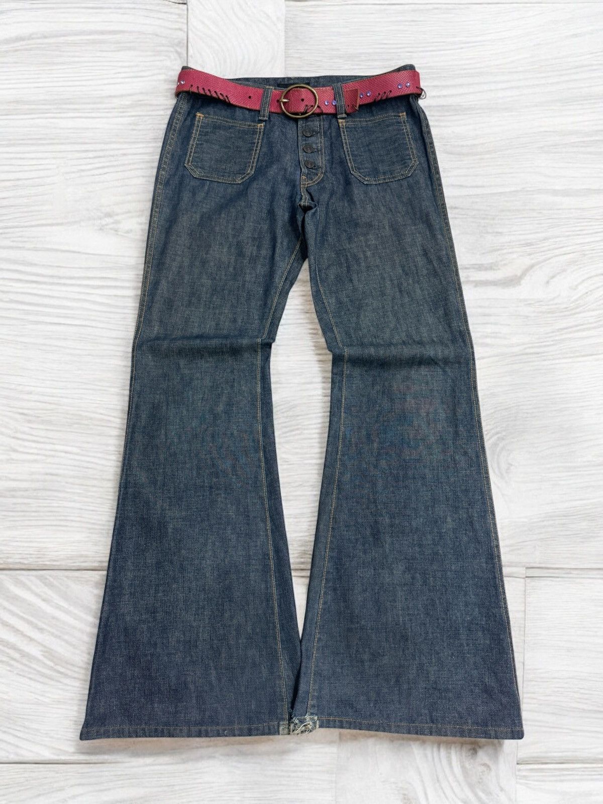 Big John × Hysteric Glamour FLARED BIG JOHN BUSH PANT WIDE LEG JEANS Size US 32 / EU 48 - 1 Thumbnail