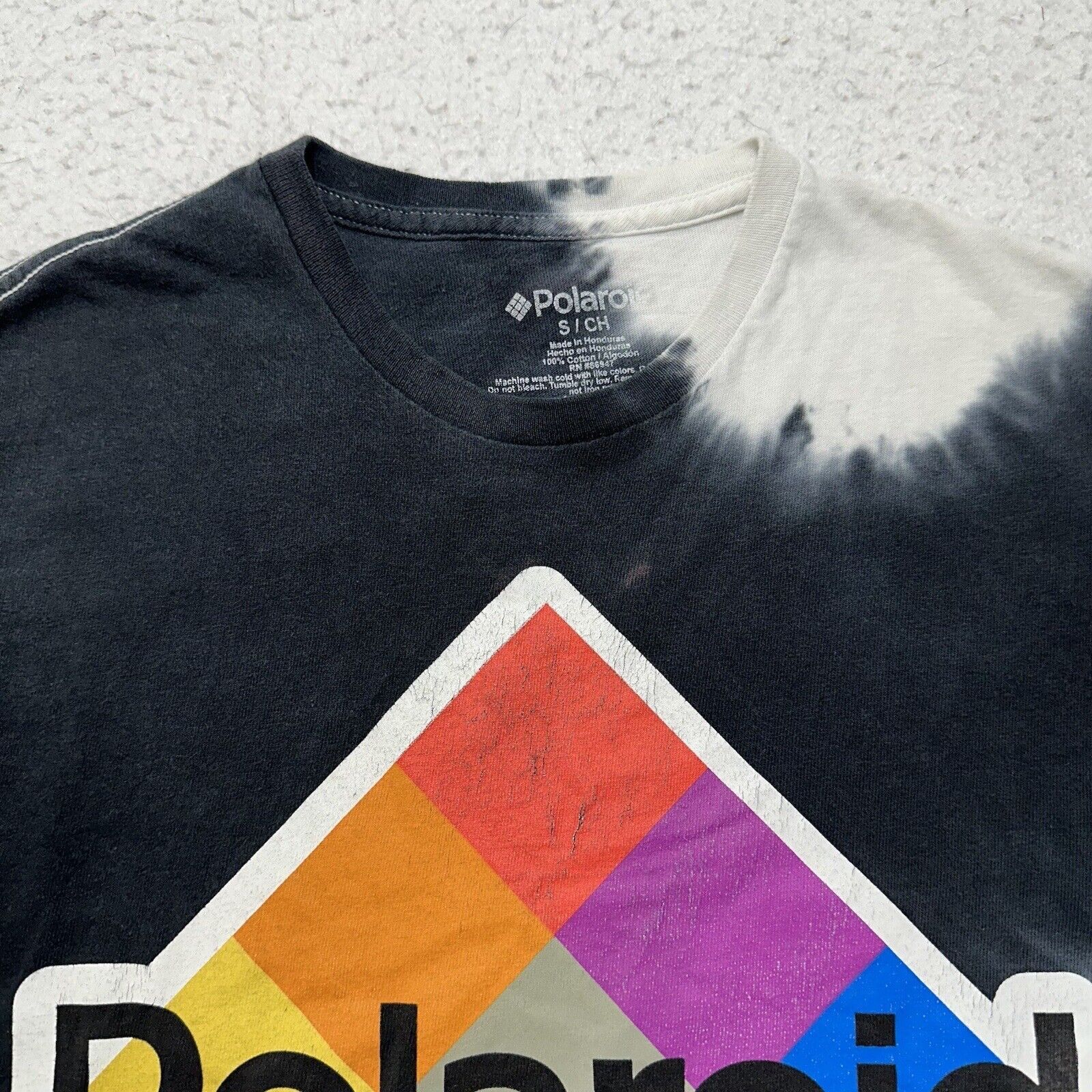 Polaroid Polaroid Small Graphic T Shirt Retro Black Cropped Tee Size S / US 4 / IT 40 - 6 Thumbnail