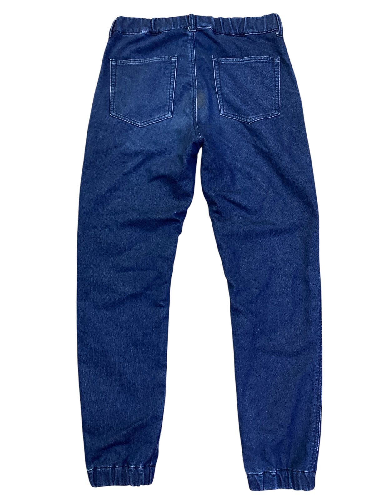 Japanese Brand Japanese Brand Blue & Khaki Jogger Jeans Size US 32 / EU 48 - 8 Thumbnail
