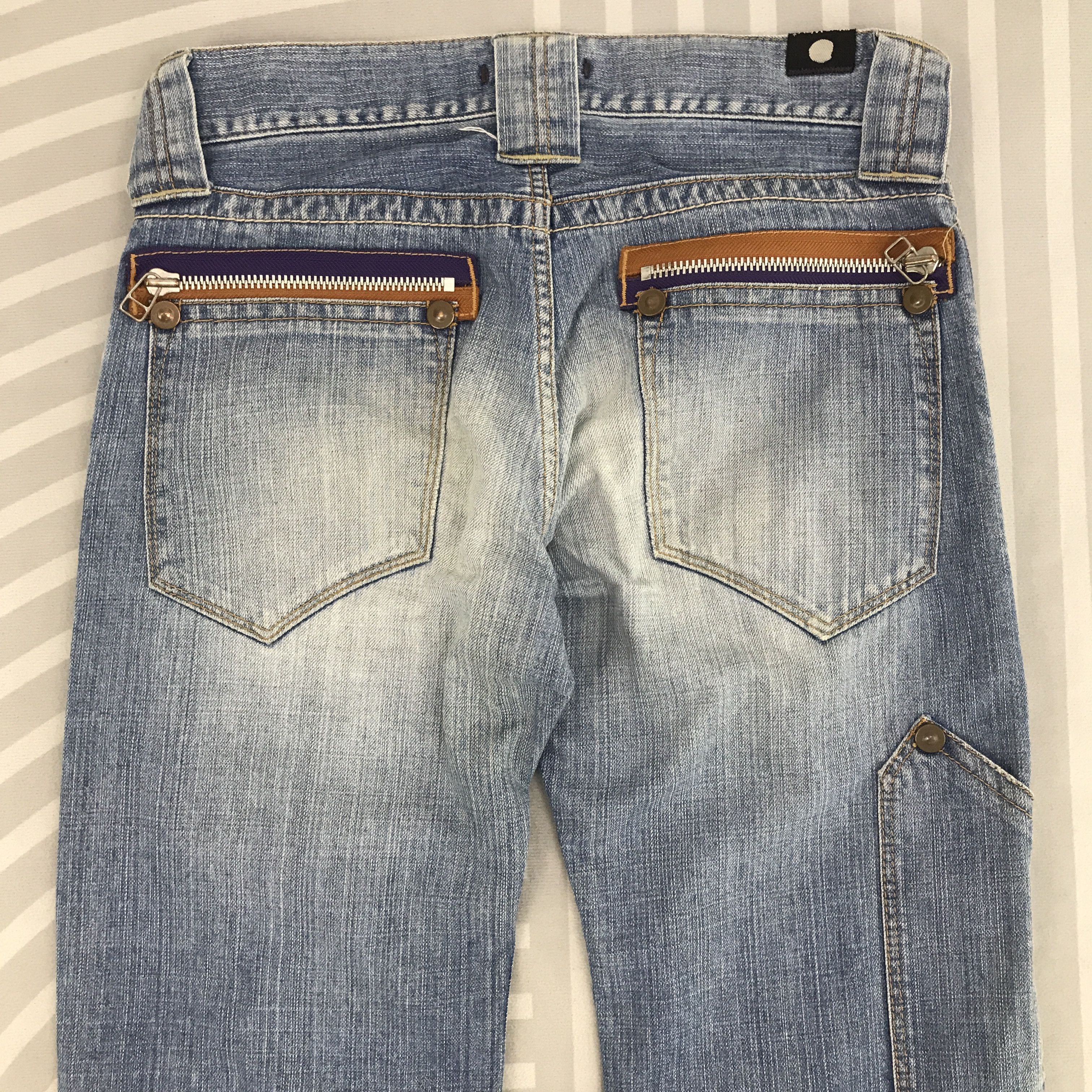 Japanese Brand × Vintage Vintage Blue Way Japan Union Made Baggy Jeans pants Size US 32 / EU 48 - 5 Thumbnail