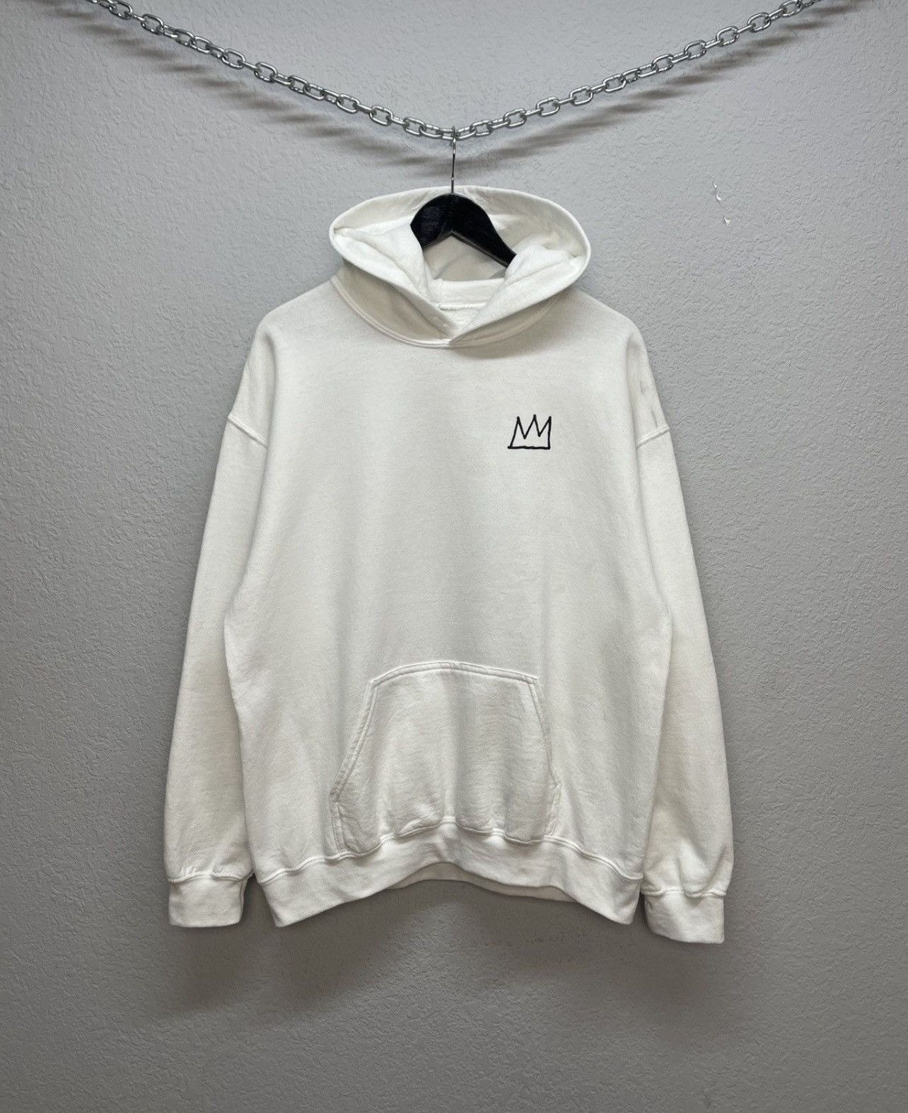 Jean-Michel Basquiat Vintage Y2K Jean Michel Basquiat Boxy Fit Hoodie Size US L / EU 52-54 / 3 - 1 Thumbnail
