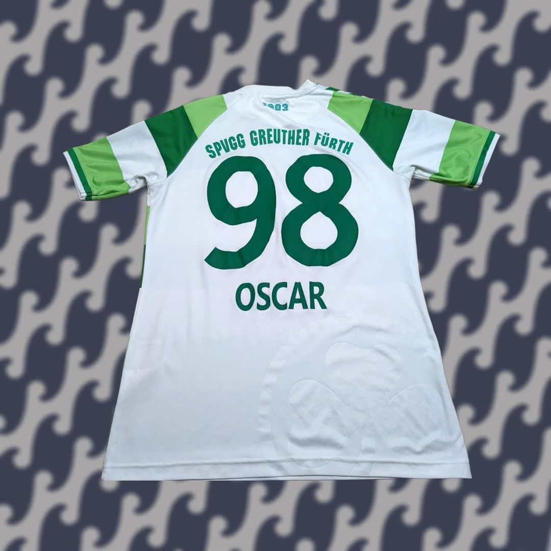 Hummel Hummel Greuther Furth 2015-2016 Jersey Mens Size S SPVGG Football Adult Shirt Short Sleeve Multicolor Polyester Moisture Wicking Athletic Jersey Mens Size US S / EU 44-46 / 1 - 1 Thumbnail