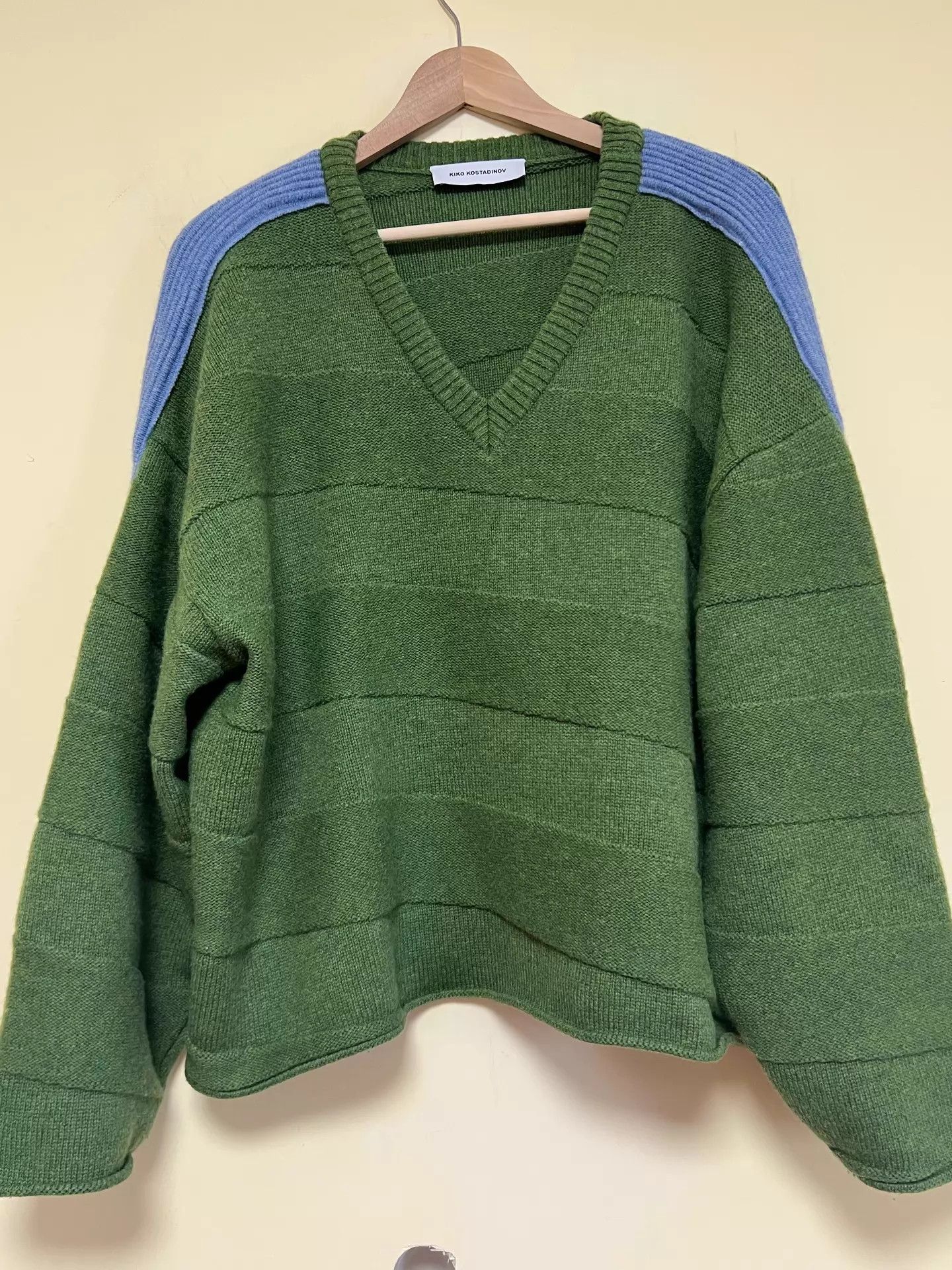 Kiko Kostadinov V Neck Knit Sweater | Grailed