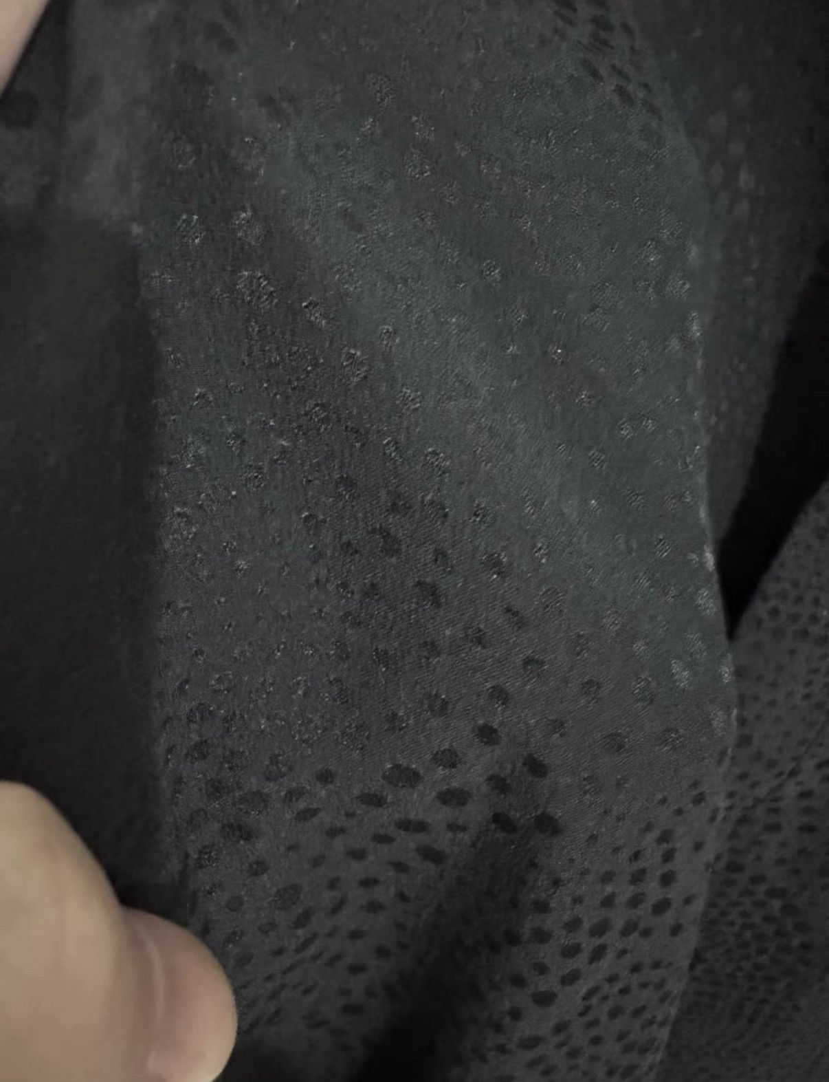 Saint Laurent Paris Saint Laurent (SLP) 20SS Starry Sky Silk Polka Dot Shirt Size US M / EU 48-50 / 2 - 5 Thumbnail