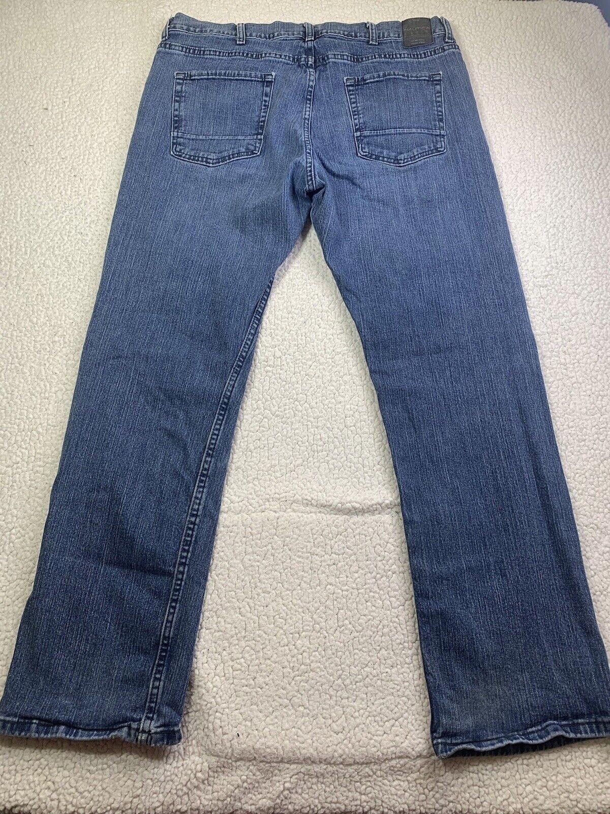 Nautica Nautica Jeans Men’s Size W38 32L Relaxed Fit Blue Stretch Size US 38 / EU 54 - 2 Thumbnail