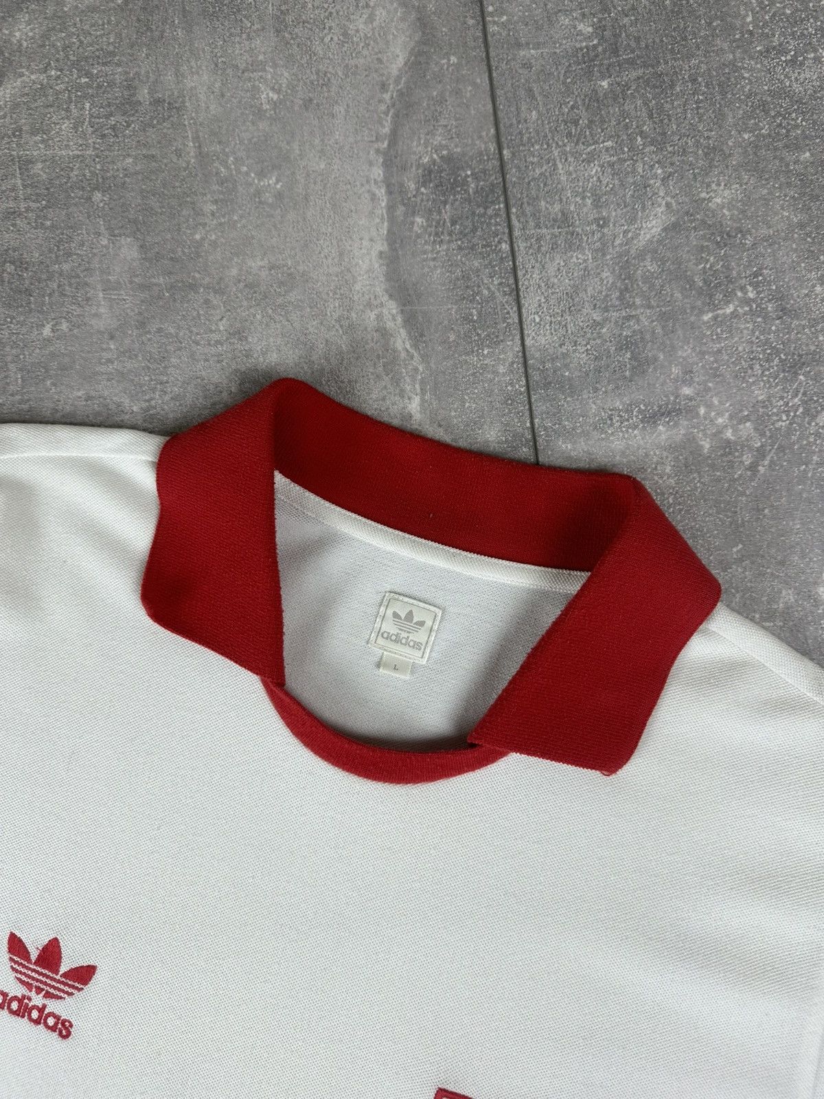 Adidas Adidas England Retro National Team Cotton Soccer Jersey Size US L / EU 52-54 / 3 - 8 Thumbnail