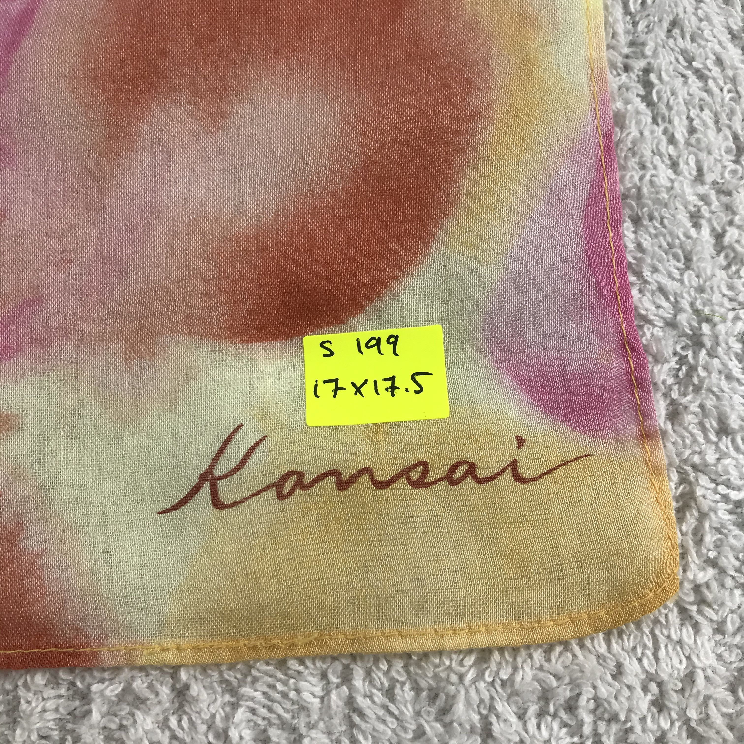 Kansai Yamamoto × Vintage Kansai Bandana / Handkerchief / Neckerchief - S199 Size ONE SIZE - 5 Thumbnail