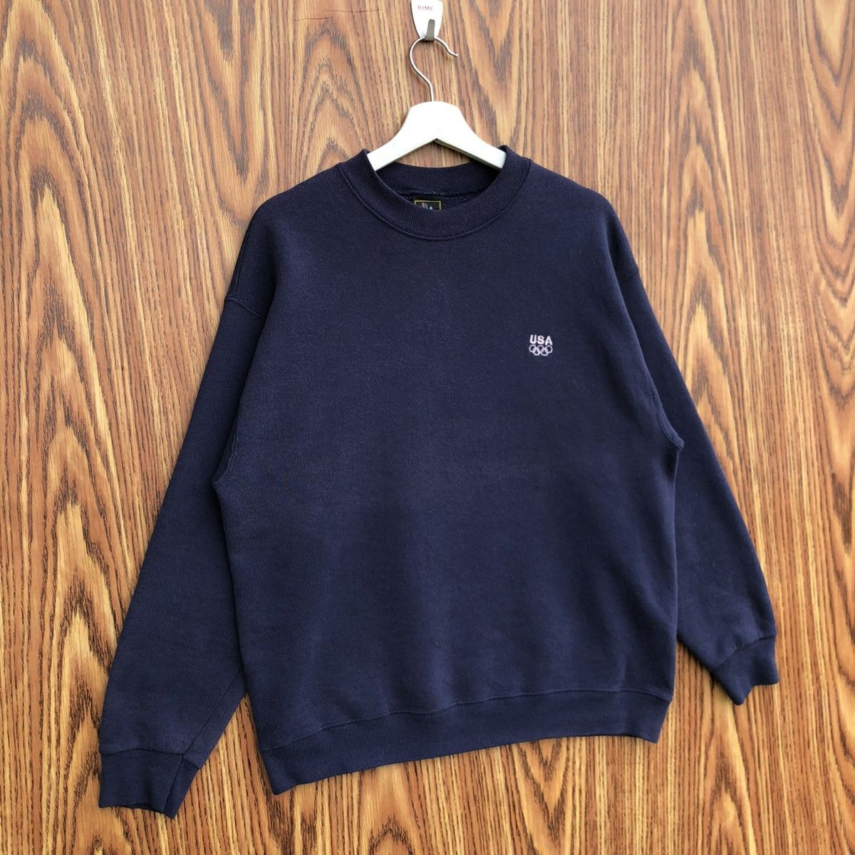 USA Olympics Vintage 90s Olympic Sweatshirt Size US L / EU 52-54 / 3 - 2 Thumbnail