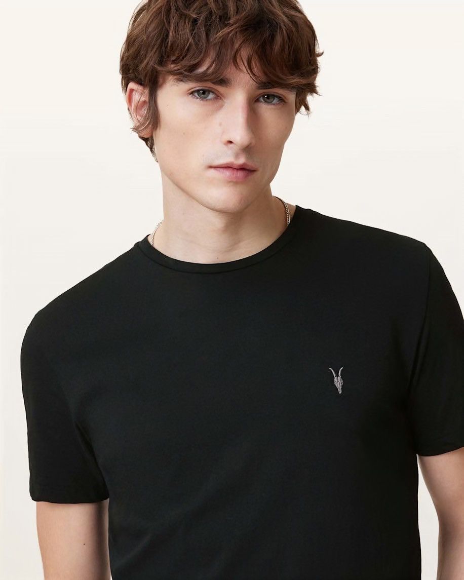 Allsaints Allsaints Race Tonic Crew Neck Slim T-Shirt Top Short Sleeve Size US L / EU 52-54 / 3 - 2 Thumbnail