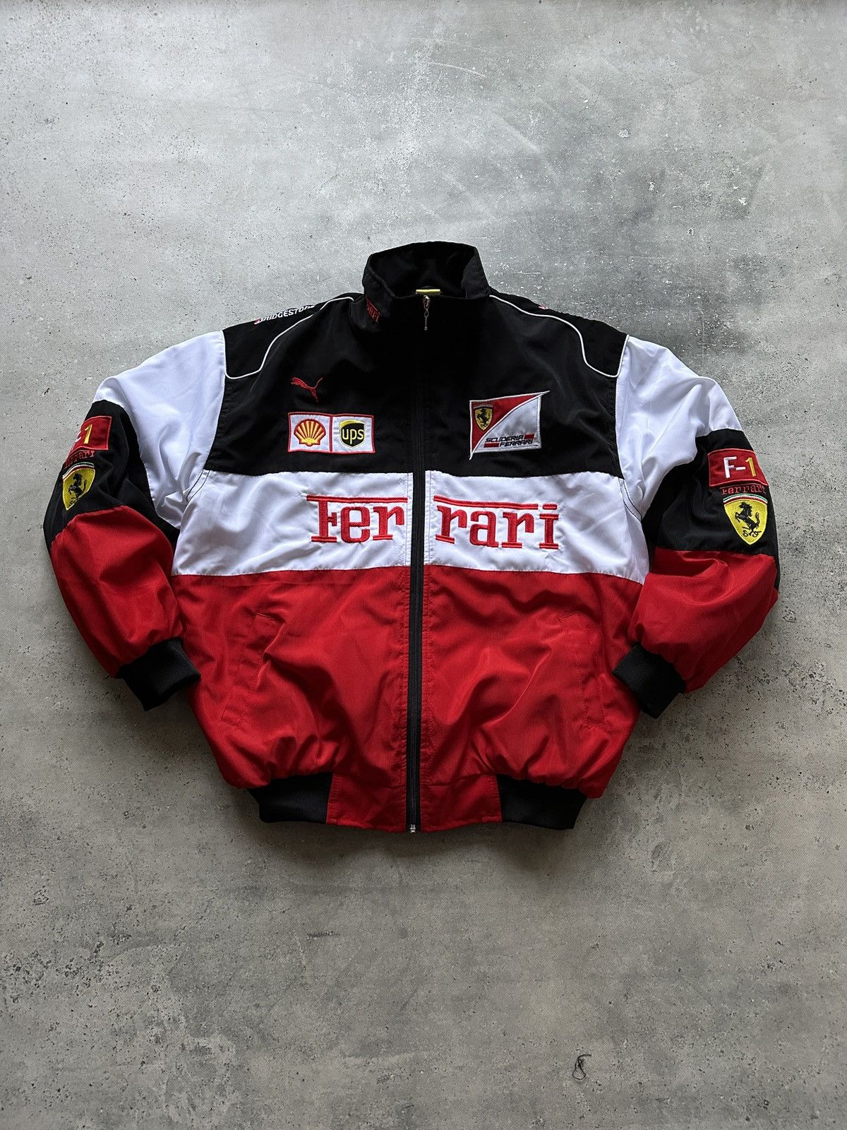 Vintage VINTAGE FERRARI FORMULA-1 RACING JACKET | Grailed