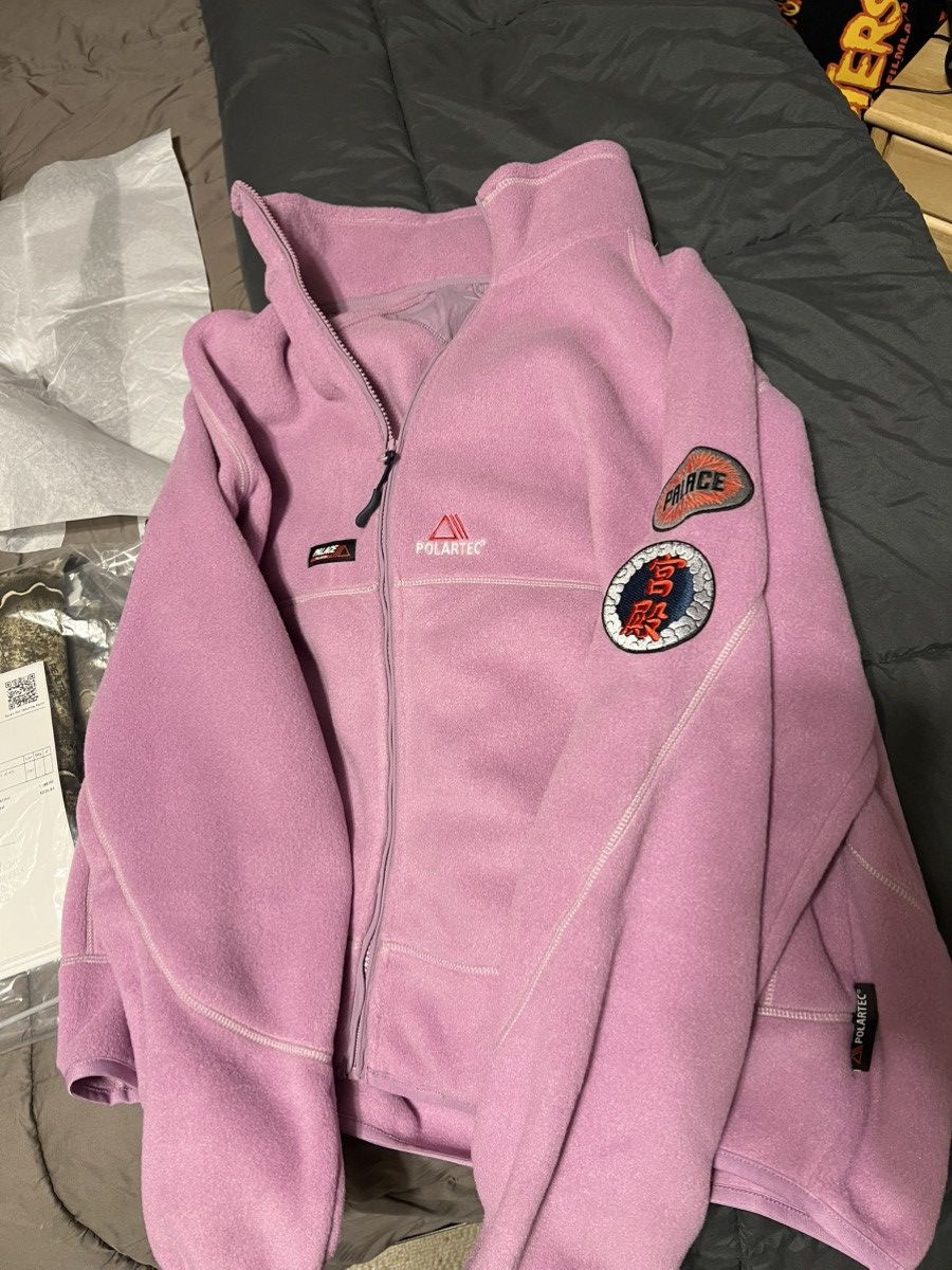 Palace POLARTEC FULL ZIP FUNNEL LILAC Size US L / EU 52-54 / 3 - 8 Thumbnail