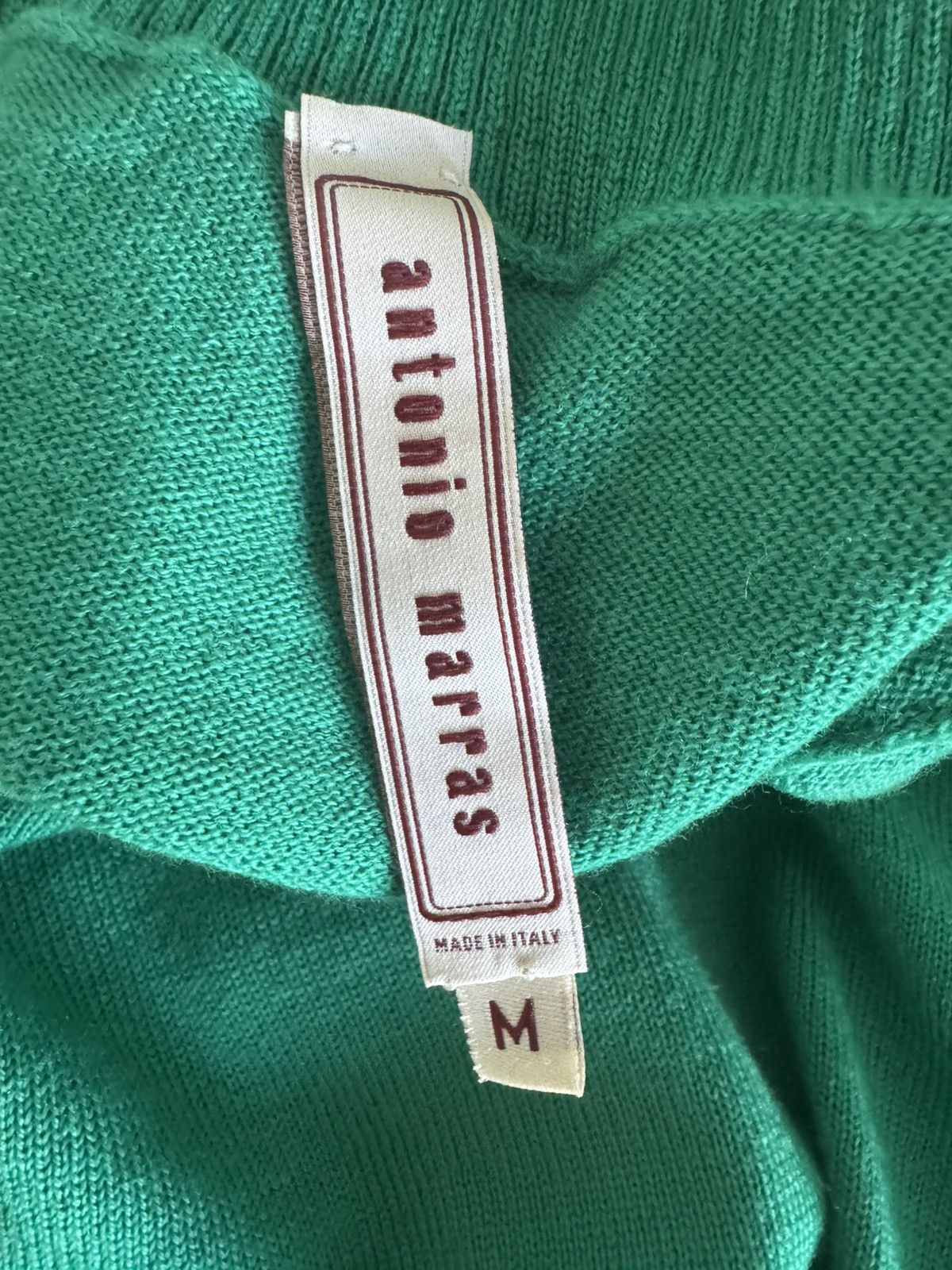 Antonio Marras ANTONIO MARRAS Women Green Wool Sweater M NWOT Size M / US 6-8 / IT 42-44 - 6 Thumbnail