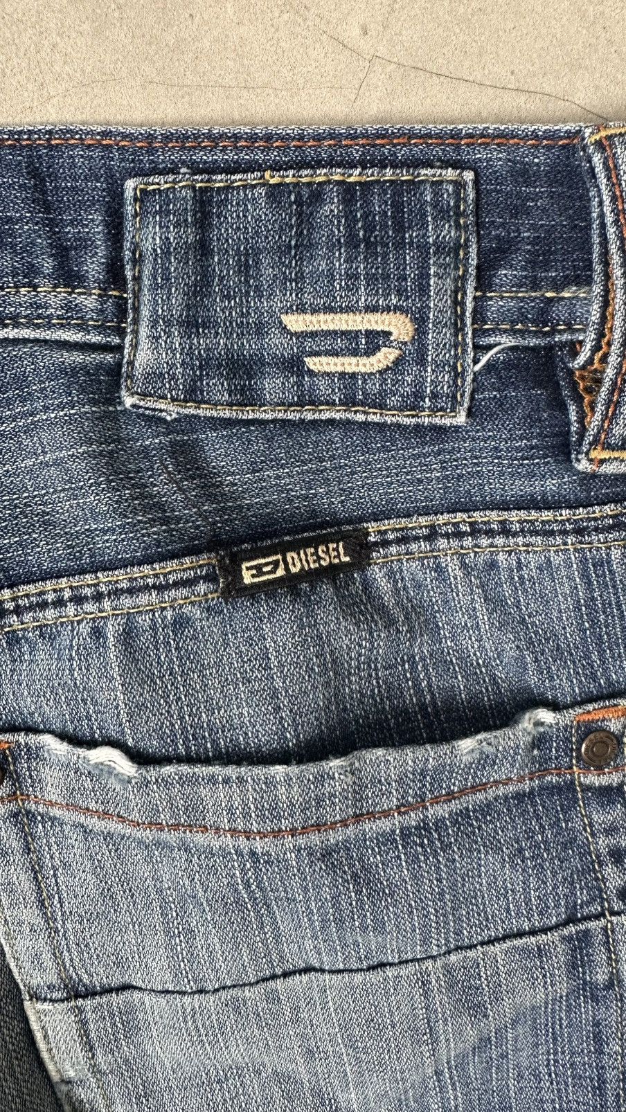 Diesel VINTAGE DIESEL INDUSTRY DENIM PANT Size US 34 / EU 50 - 14 Thumbnail