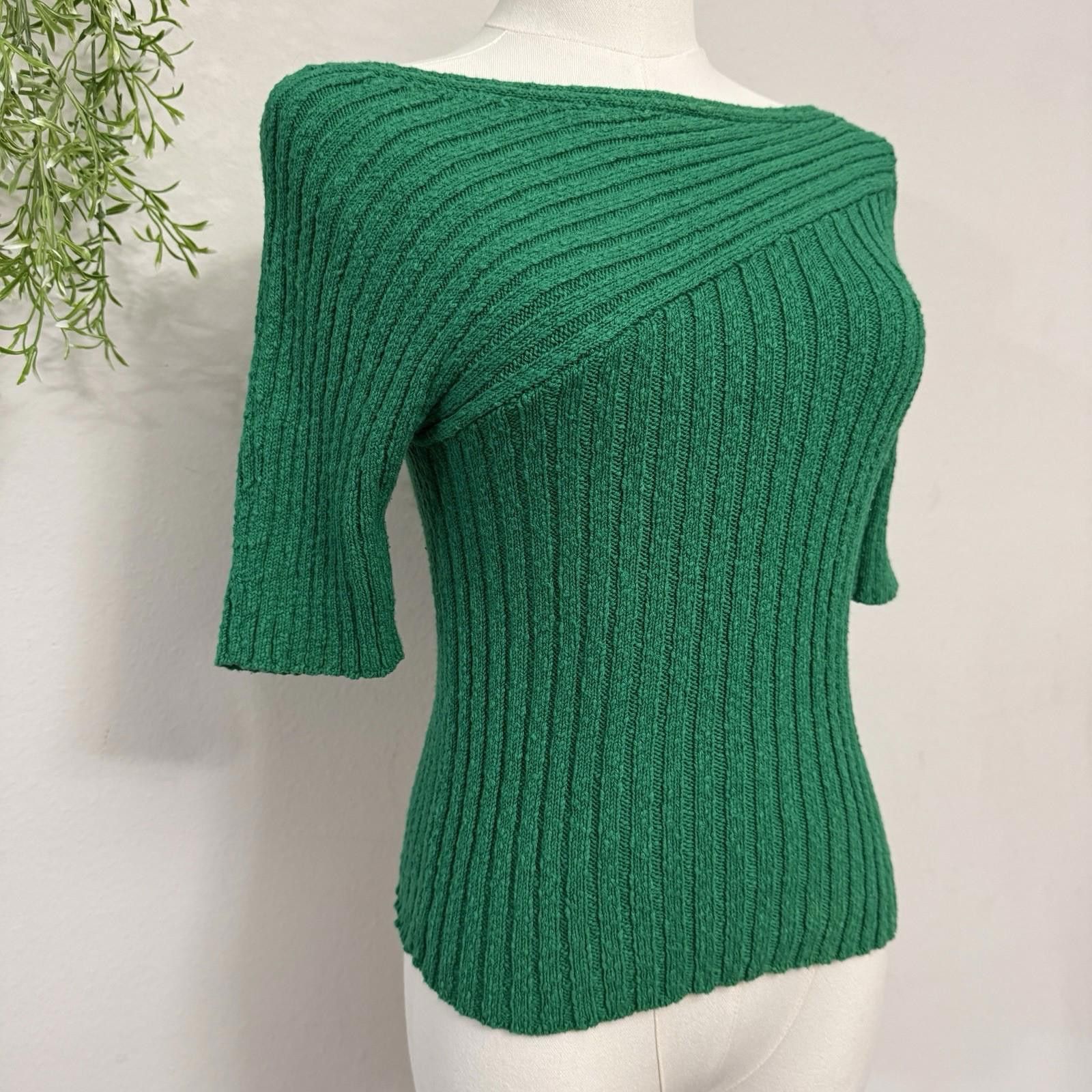 Marvel Comics Green Maeve Anthropologie Top Small Size S / US 4 / IT 40 - 2 Thumbnail