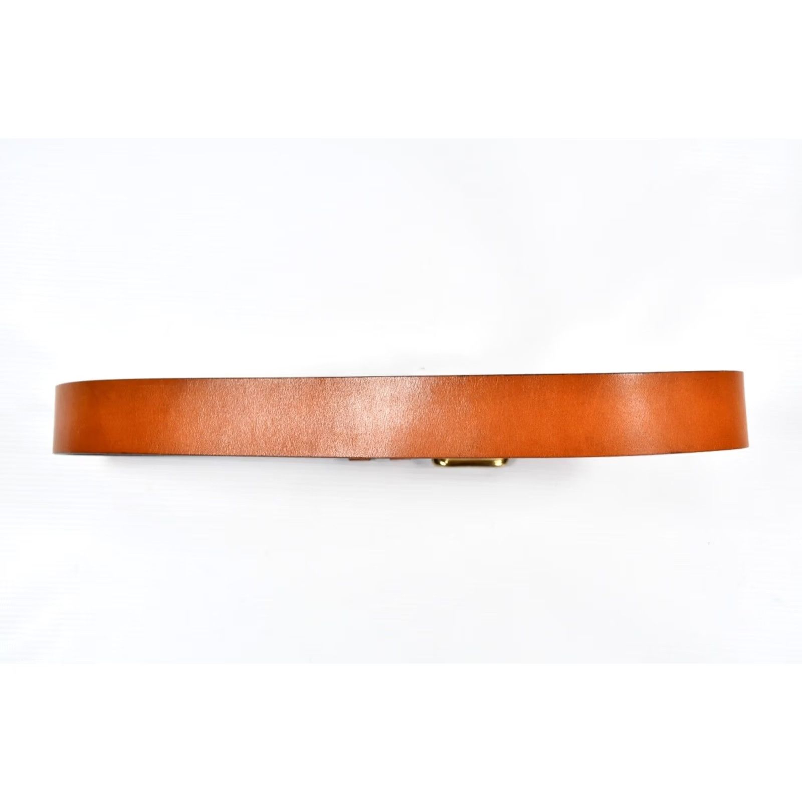 George Mackenzie & George Leather Belt Brown Men's 34/86 Dress Belt Buckle Regular Vintage: No Size 34 - 6 Thumbnail