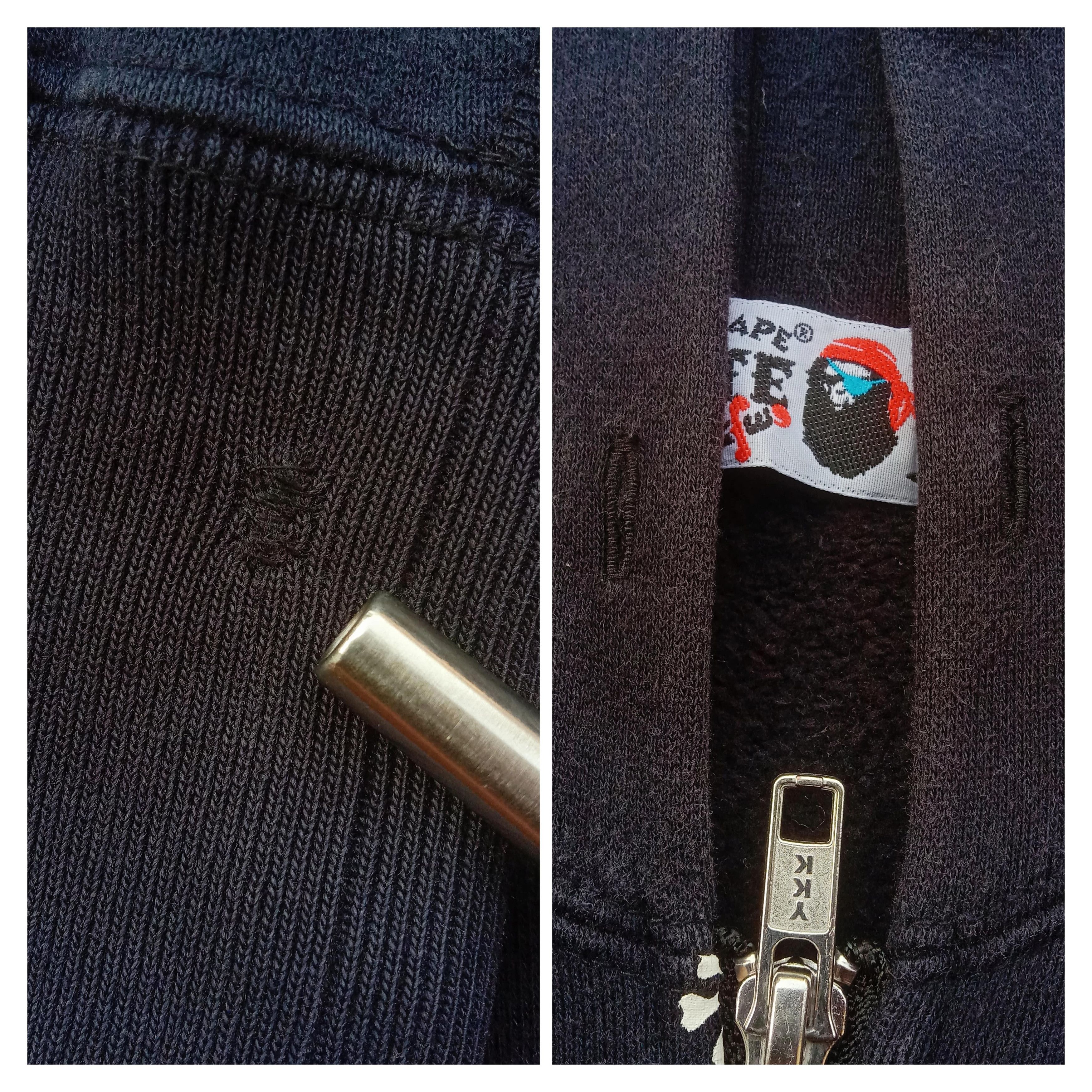 Bape Bape Pirate Store Monogram Zip Hoodie Size US M / EU 48-50 / 2 - 8 Thumbnail