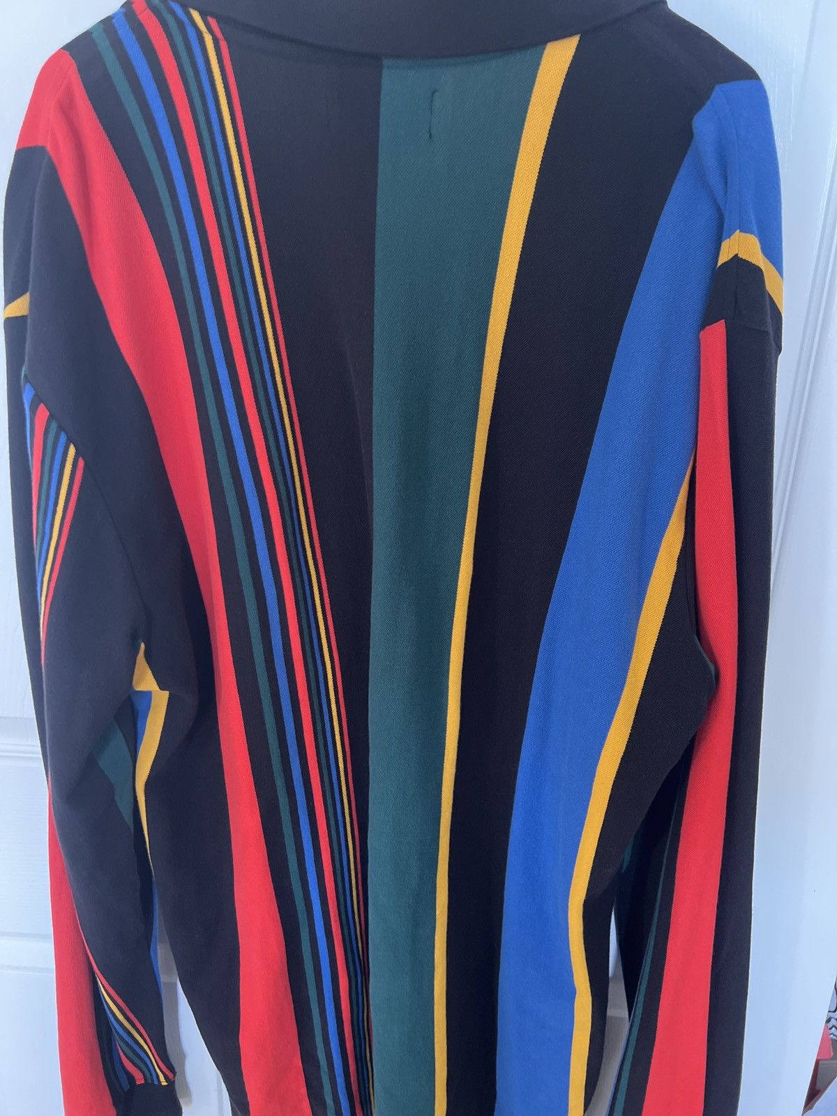 Pacsun PacSun Multicolor Vertical Stripe Long Sleeve Rugby Polo Size US XL / EU 56 / 4 - 3 Thumbnail