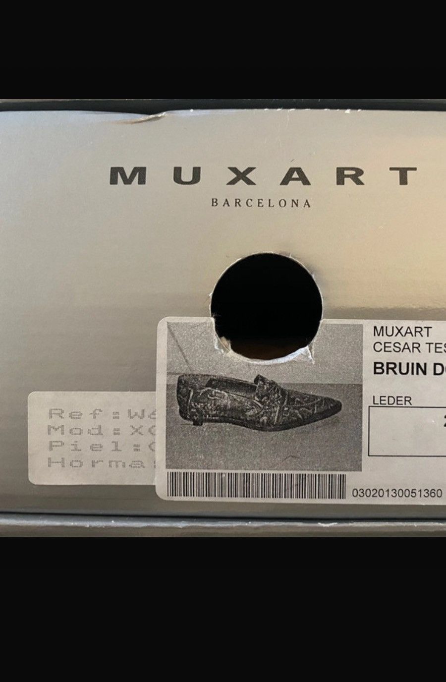 Other Muxart Barcelona Alligator texture genuine leather loafers Size US 6 / IT 36 - 6 Thumbnail