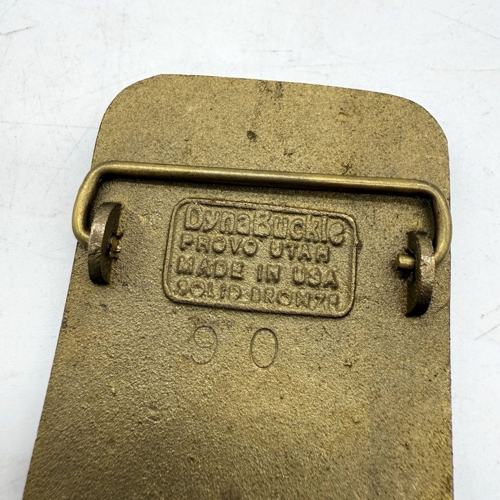 Vintage Vintage Ranco Custom Dump Trailers Promo Belt Buckle Trucker Brass Dyna Size ONE SIZE - 5 Thumbnail