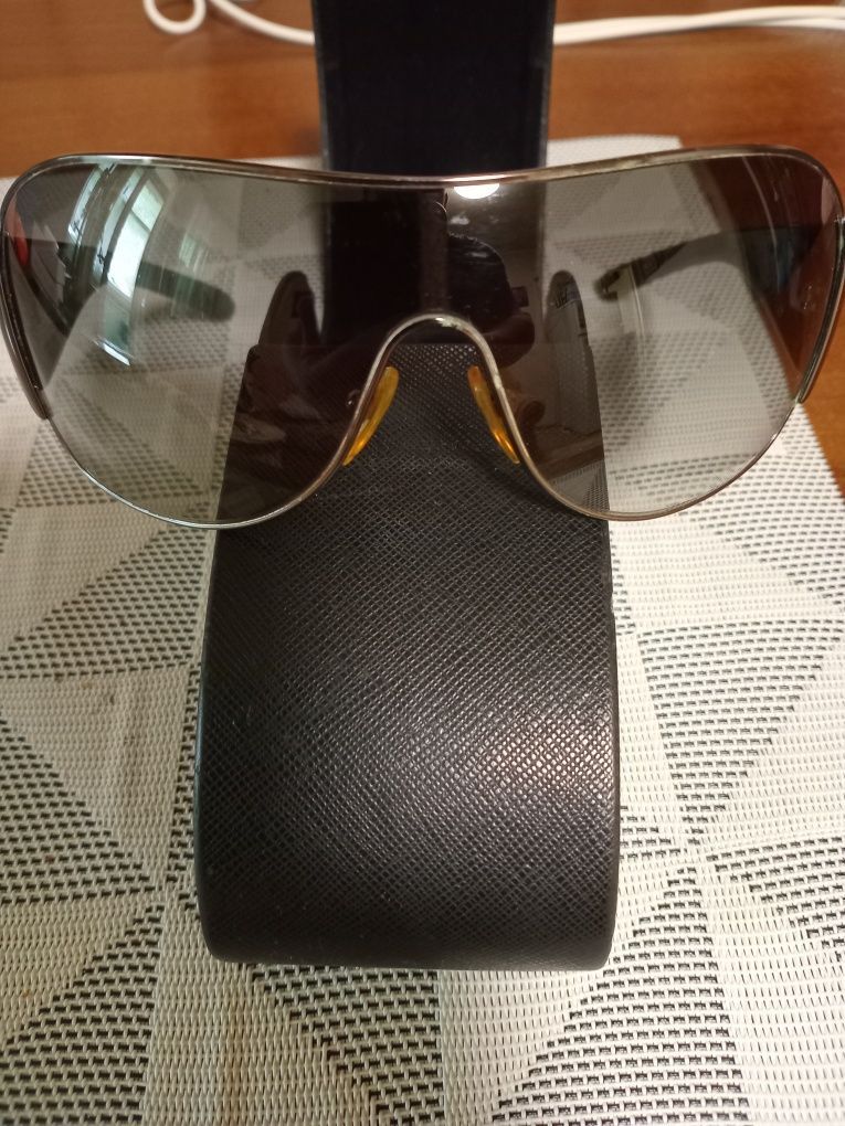 Prada Prada Milano Logo Unisex Sunglasses Size ONE SIZE - 1 Thumbnail