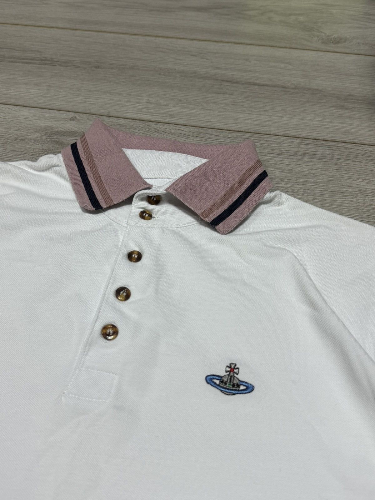 Vivienne Westwood Vivienne Westwood vintage small orb polo shirt Size US L / EU 52-54 / 3 - 2 Thumbnail