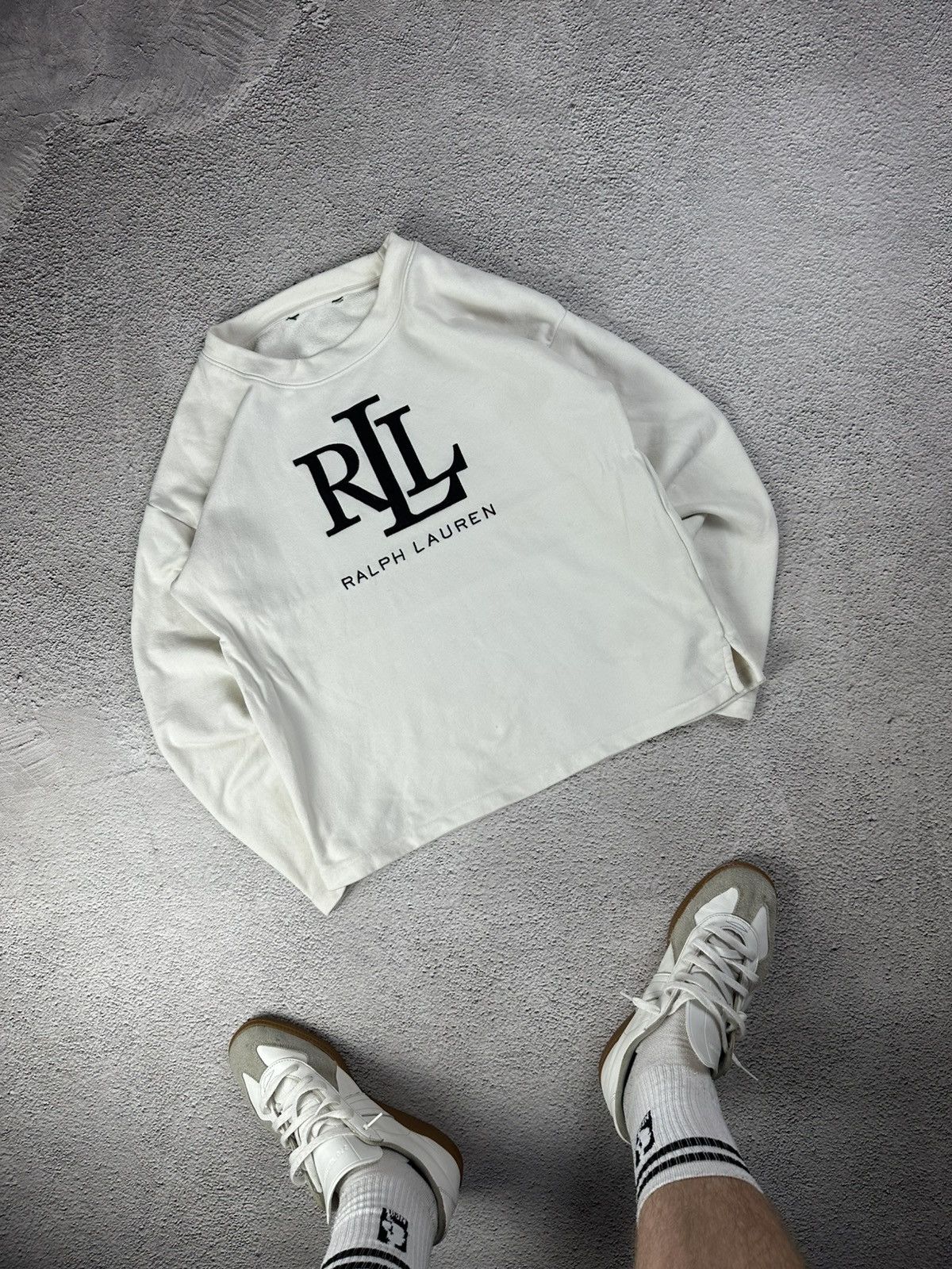 Lauren Ralph Lauren Vintage Lauren Ralph Lauren Sweatshirt Old Money Style Logo Size L / US 10 / IT 46 - 1 Thumbnail