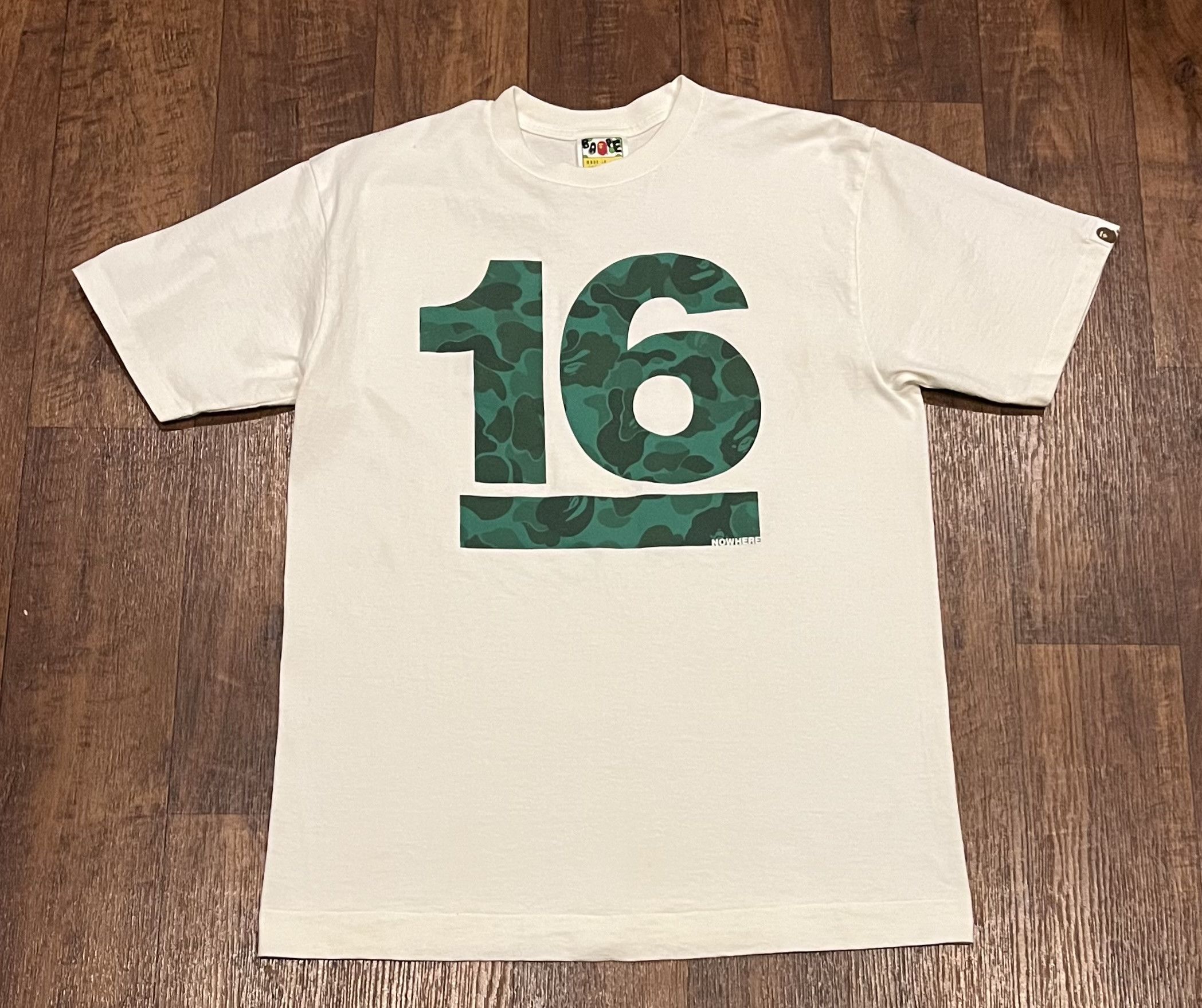 Bape Bape camo anniversary tee shirt Size US M / EU 48-50 / 2 - 1 Thumbnail