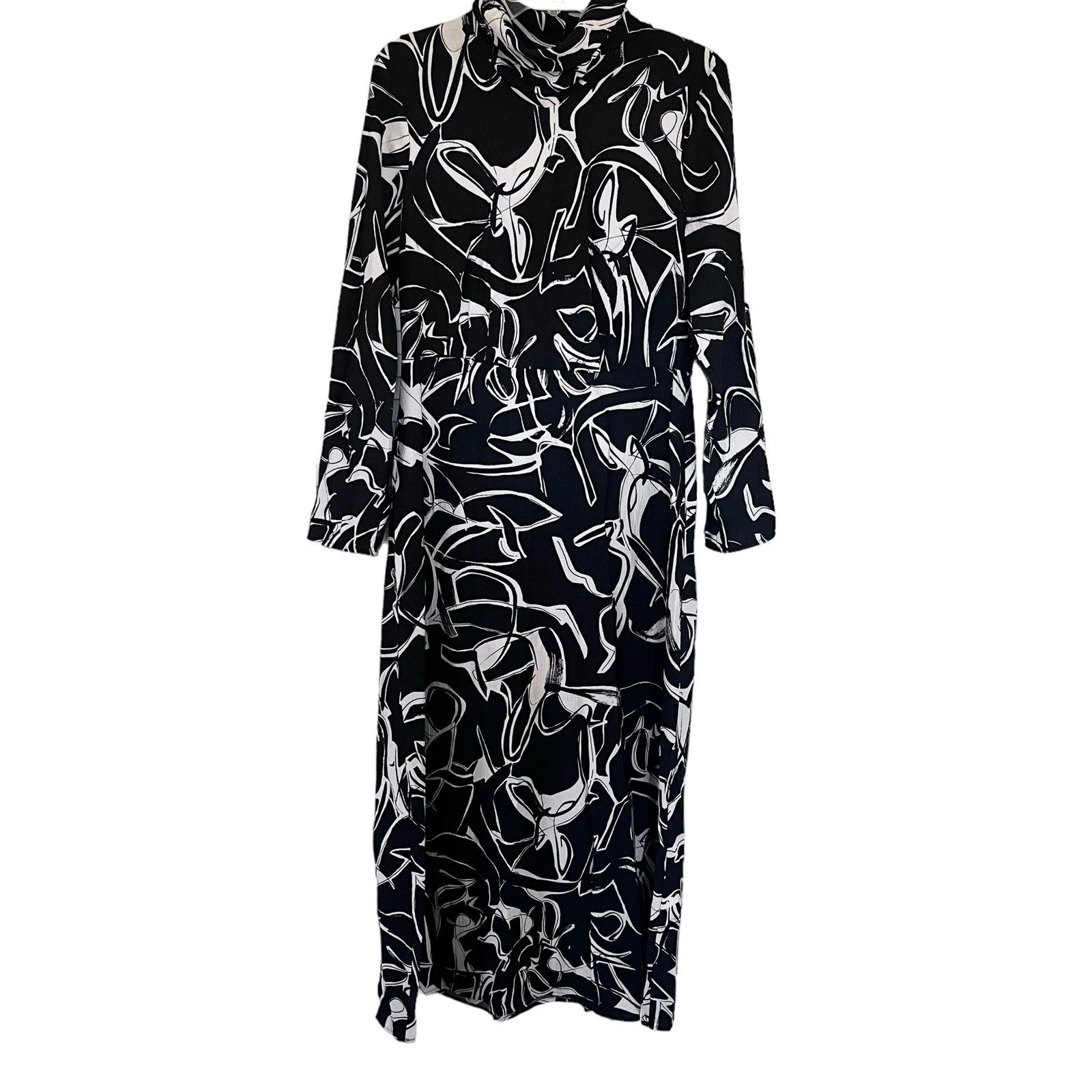 & Other Stories & Other Stories Mock Neck Midi Dress Size 8 Size M / US 6-8 / IT 42-44 - 1 Thumbnail