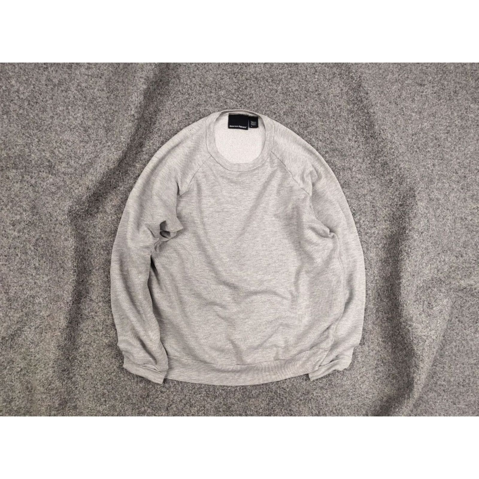 American Apparel American Apparel Vintage Sweatshirt Gray Crew Neck S Mens Gray Cotton Fleece USA 60 cm 70 cm 54 cm Pullover Crew Neck Sweatshirt Size US S / EU 44-46 / 1 - 2 Thumbnail