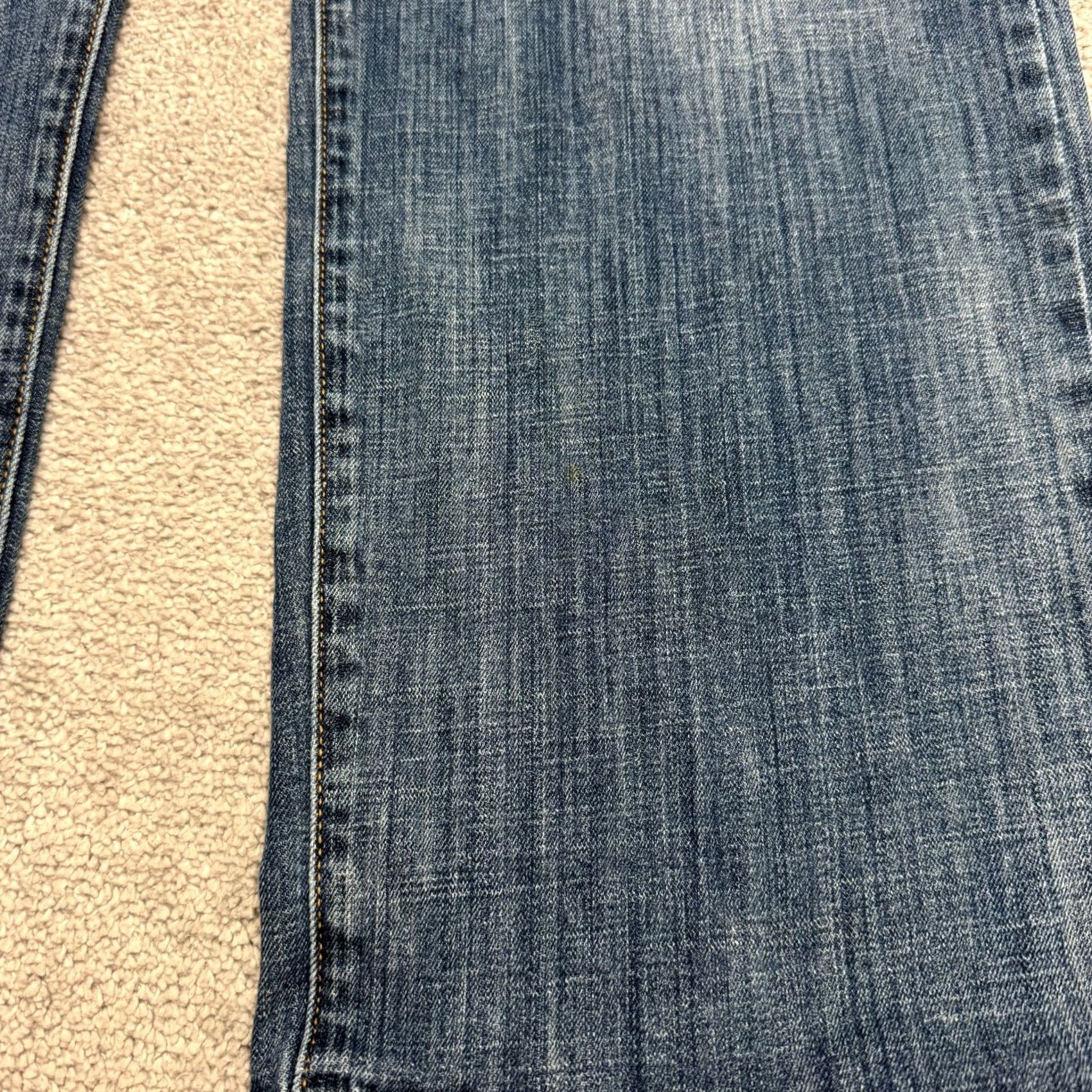 Lucky Brand Lucky Brand 181 Relaxed Fit Denim Jeans 42x30 Blue Medium Wash Cotton Casual Men 5-Pocket USA Logo Designer Jeans Regular Size 36 Inseam 29” Size US 36 / EU 52 - 7 Thumbnail