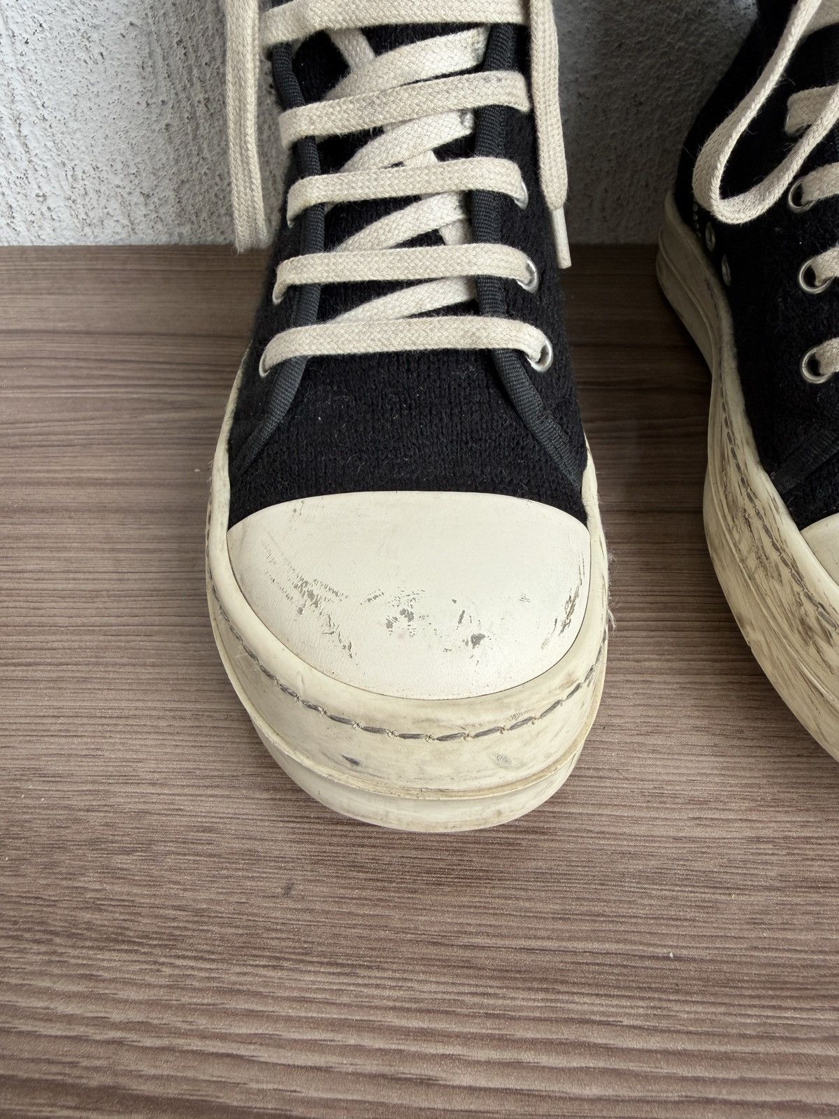 Rick Owens Drkshdw Wool drkshdw ramones Size US 5.5 / IT 35.5 - 7 Thumbnail
