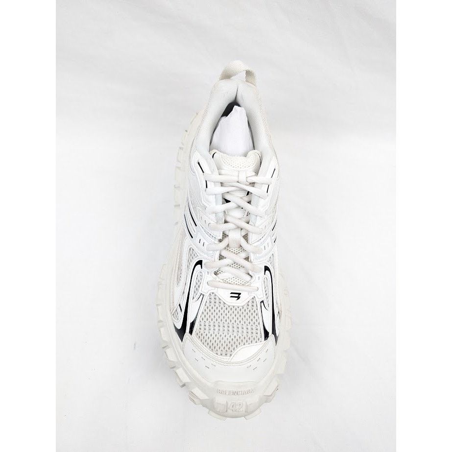 Balenciaga o1rshd1 Bouncer/Contrast Sneakers in Eggshell/Black Size US 9 / EU 42 - 7 Thumbnail