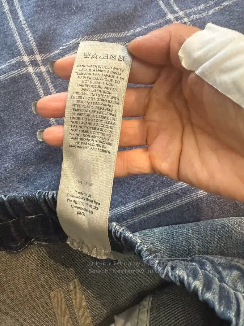 Rick Owens RICK OWENS size M Denim gradient skirt Size 23" - 5 Thumbnail
