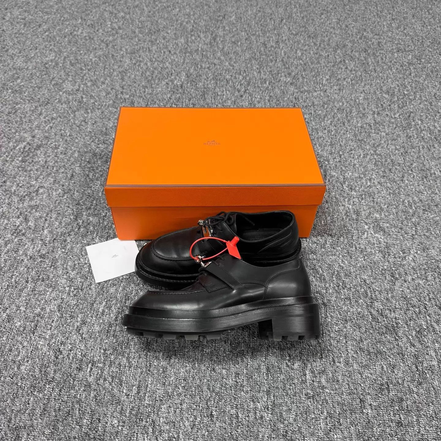 Hermes Hermes Kelly Silver Buckle Calfskin Loafer 99 New 36.5 Boxed Size US 6 / IT 36 - 3 Thumbnail