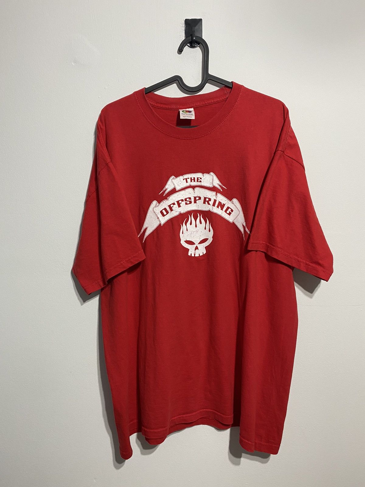 Pre-owned Band Tees X Vintage 00s Vintage The Offspring Red T Shirt
