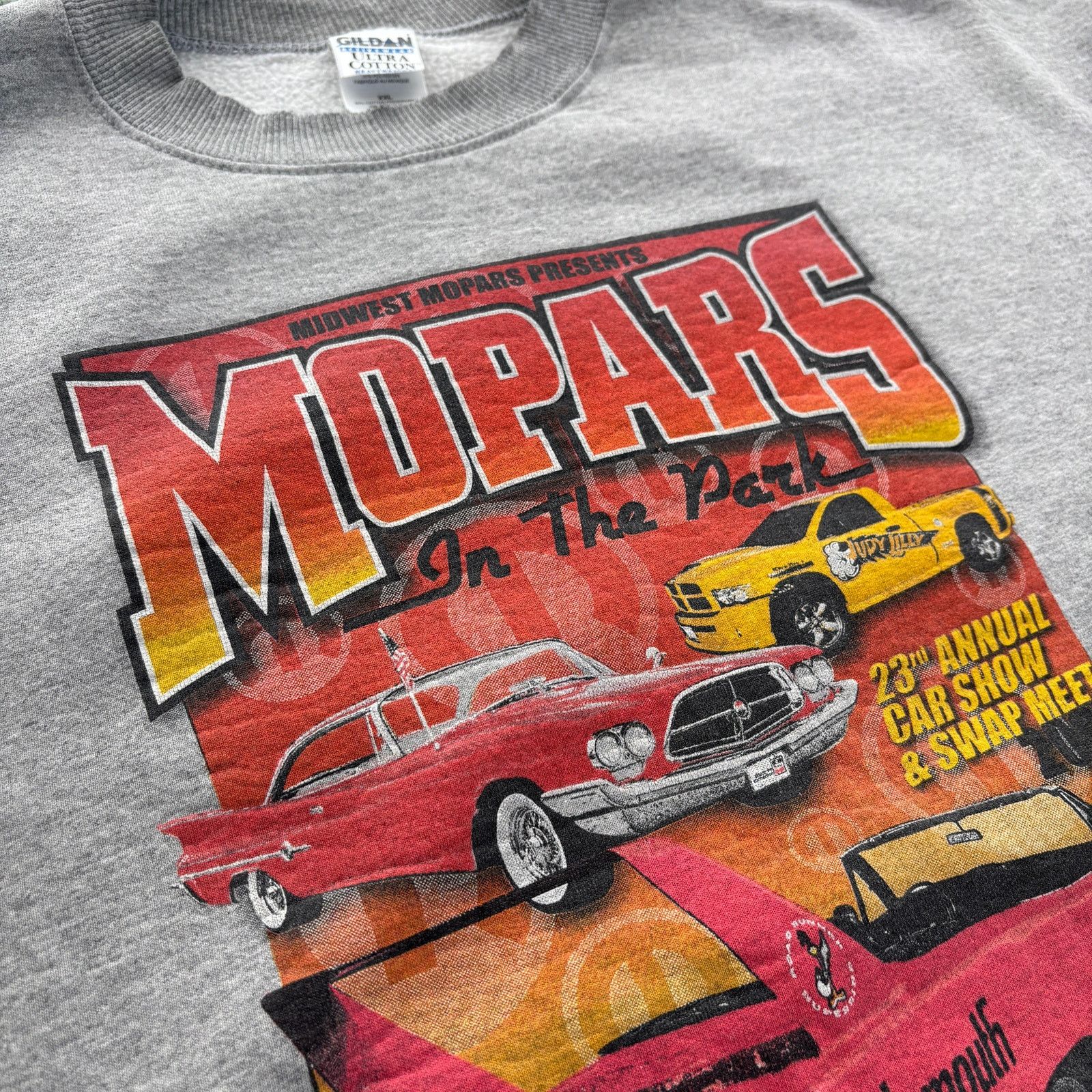 Gildan × Vintage Vintage MOPAR Cars Sweatshirt Y2K Cotton XXL Size US XXL / EU 58 / 5 - 4 Thumbnail
