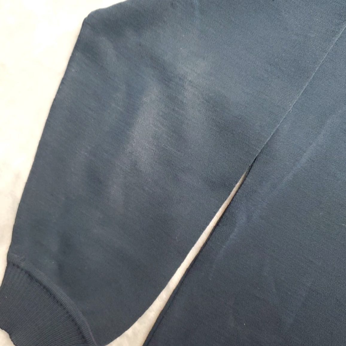 Vintage VINTAGE St Croix Knits Sweater Mens Large Navy Blue Long Sleeve 100% Wool Made in USA Size US L / EU 52-54 / 3 - 5 Thumbnail
