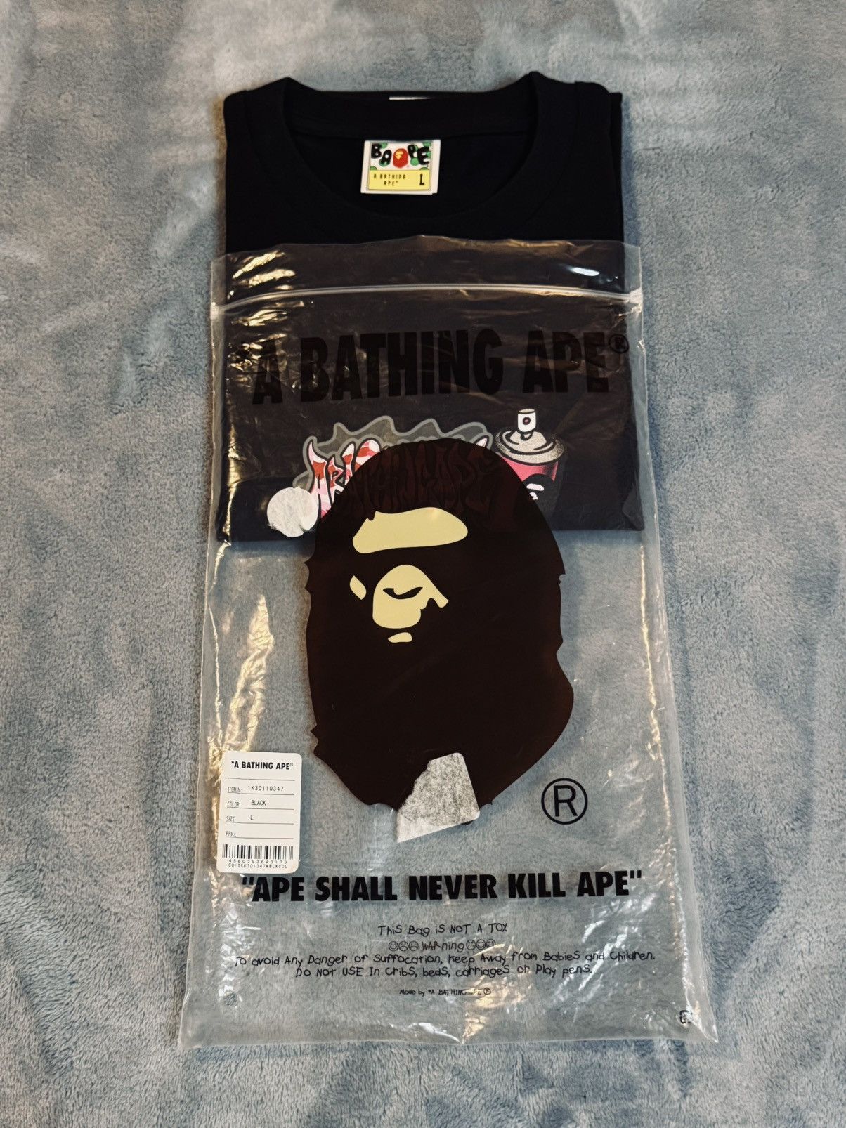 Bape Bape ABC Camo Spray Can Tee Large Size US L / EU 52-54 / 3 - 3 Thumbnail